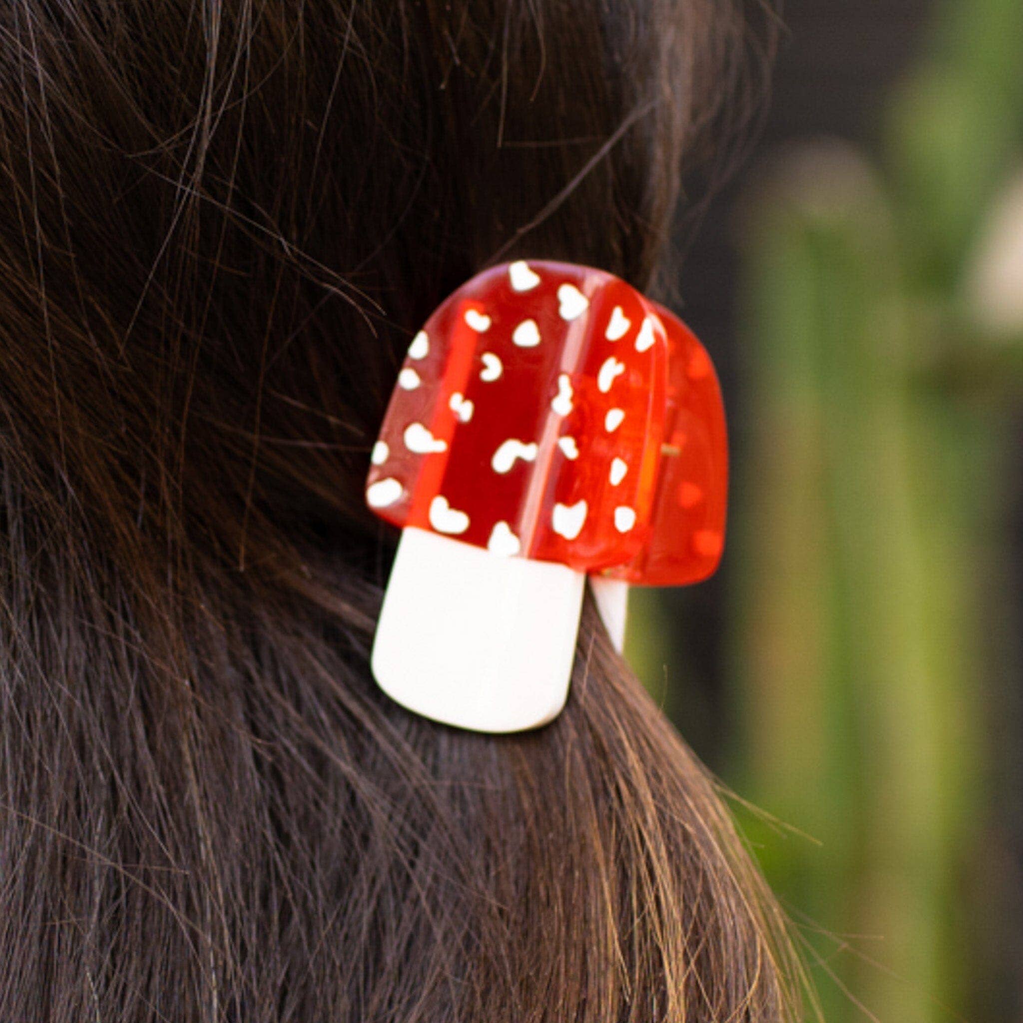 Jenny Lemons - Mini Mushroom Hair Claw Clip、mySite、garagedoors4me
