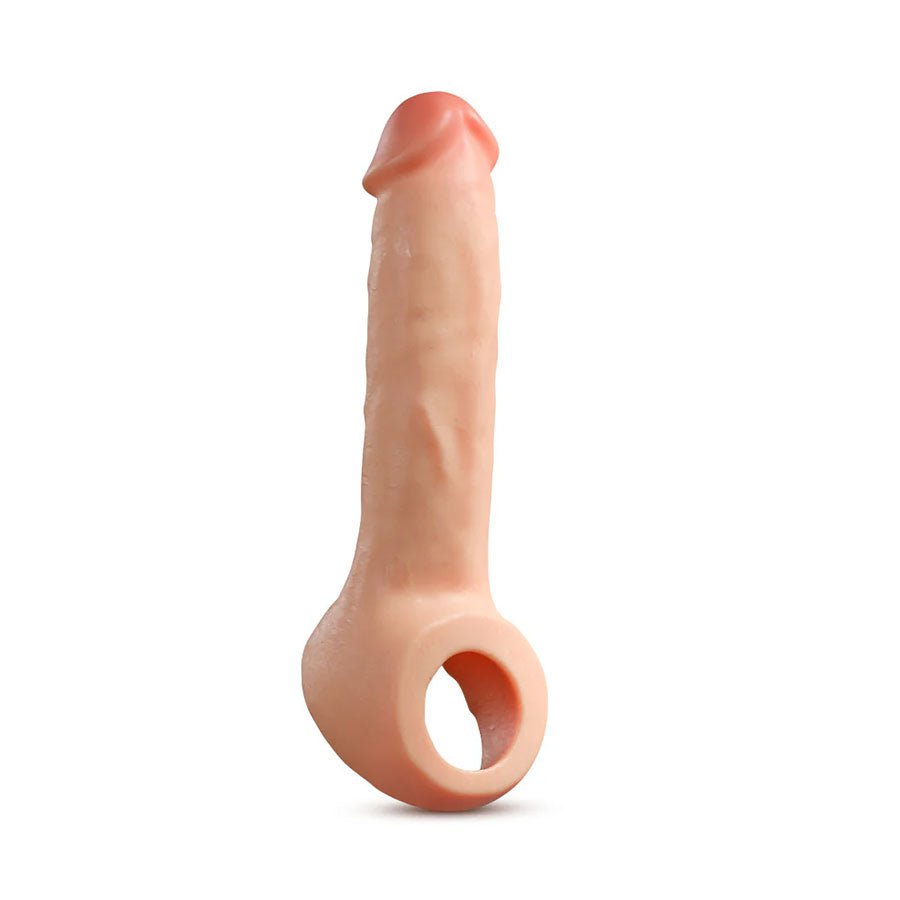 Thrive 8.75 Inch Realistic Dual Density Silicone Penis Extender Sleeve、mySite、bottomscart