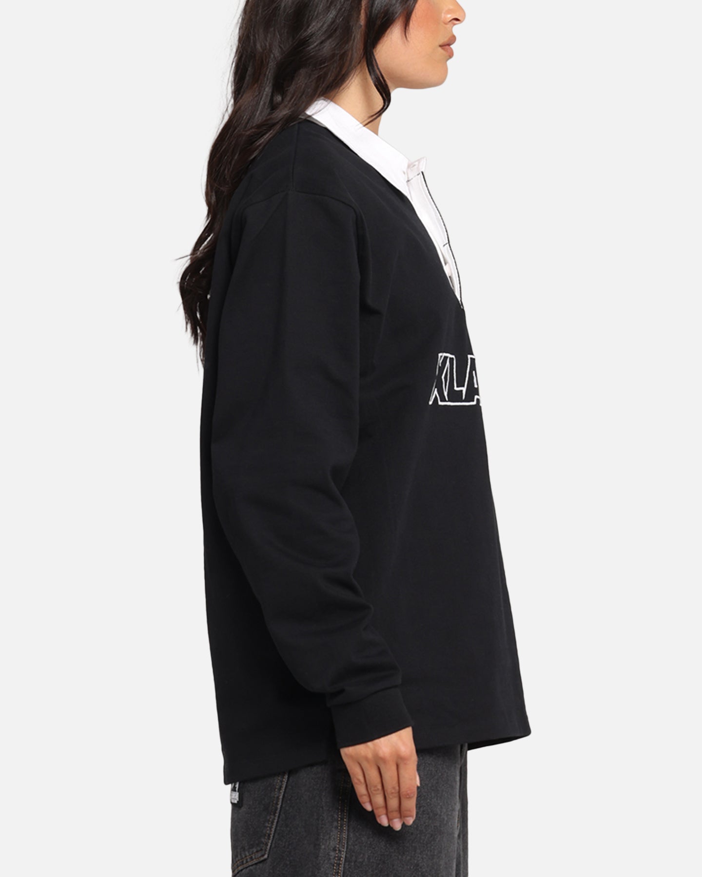 X-Large XL Wreath Rugby Jersey Black、mySite、zt4zffjzw