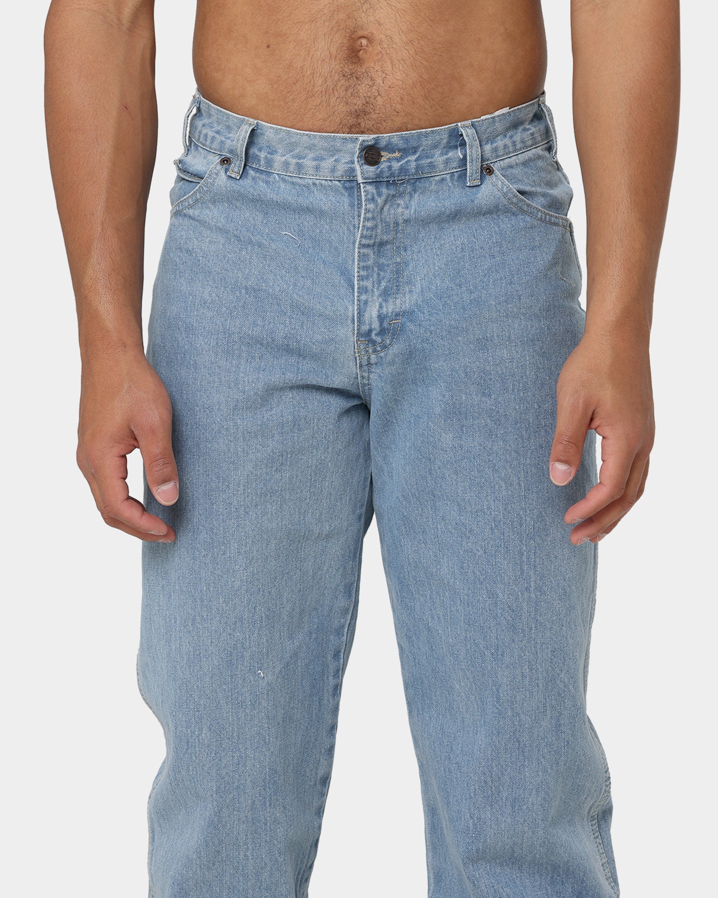 Dickies Relaxed Straight Fit Jeans Light Indigo、mySite、zt4zffjzw