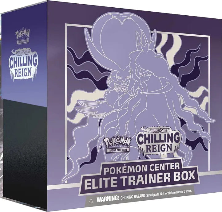 Chilling Reign Pokemon Center Elite Trainer Box Shadow Rider Calyrex、mySite、waistdrama
