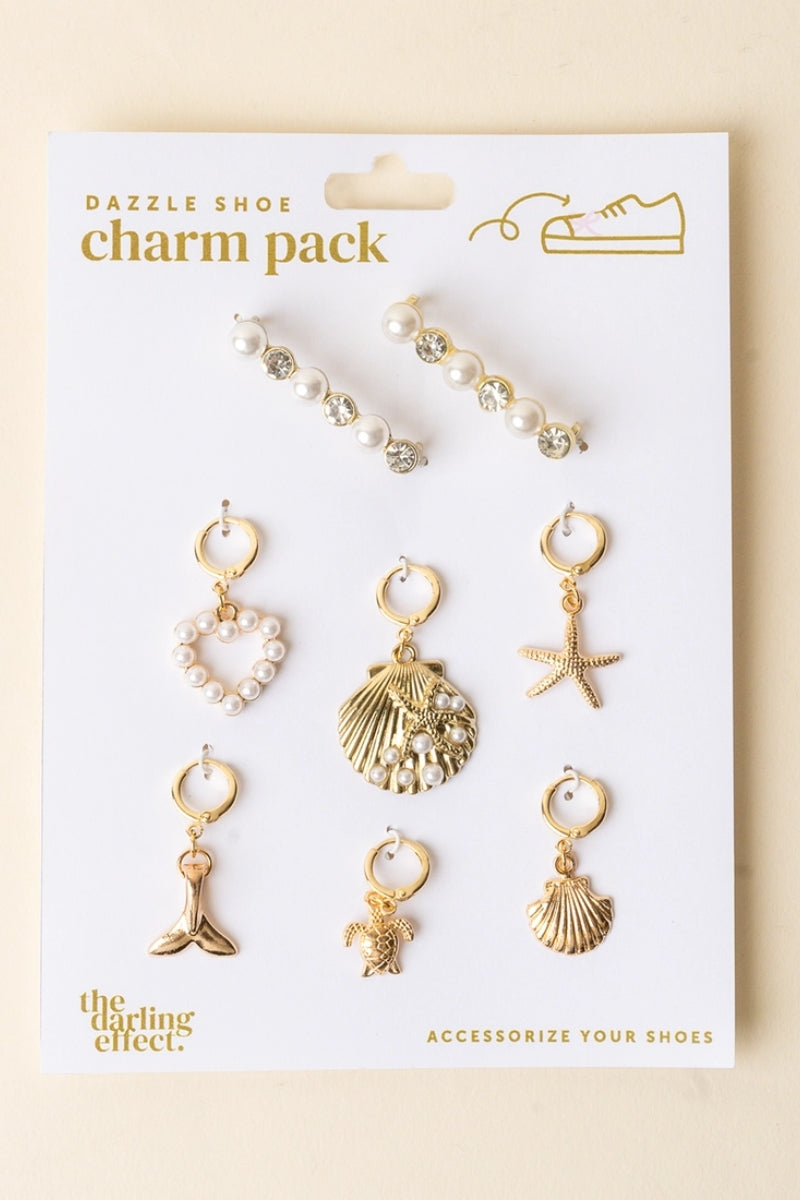 Dazzle Shoe Charm Pack-Ocean Breeze、mySite、hinf8tx79