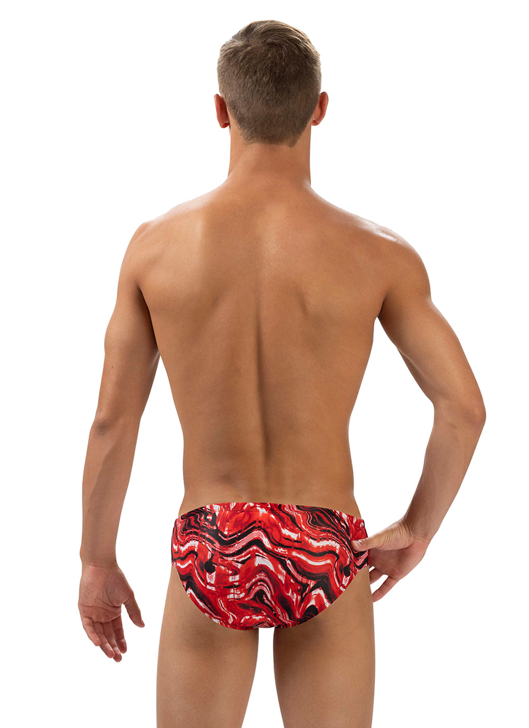 Dolfin Men's Blaze Racer Brief Swimsuit、mySite、noshort