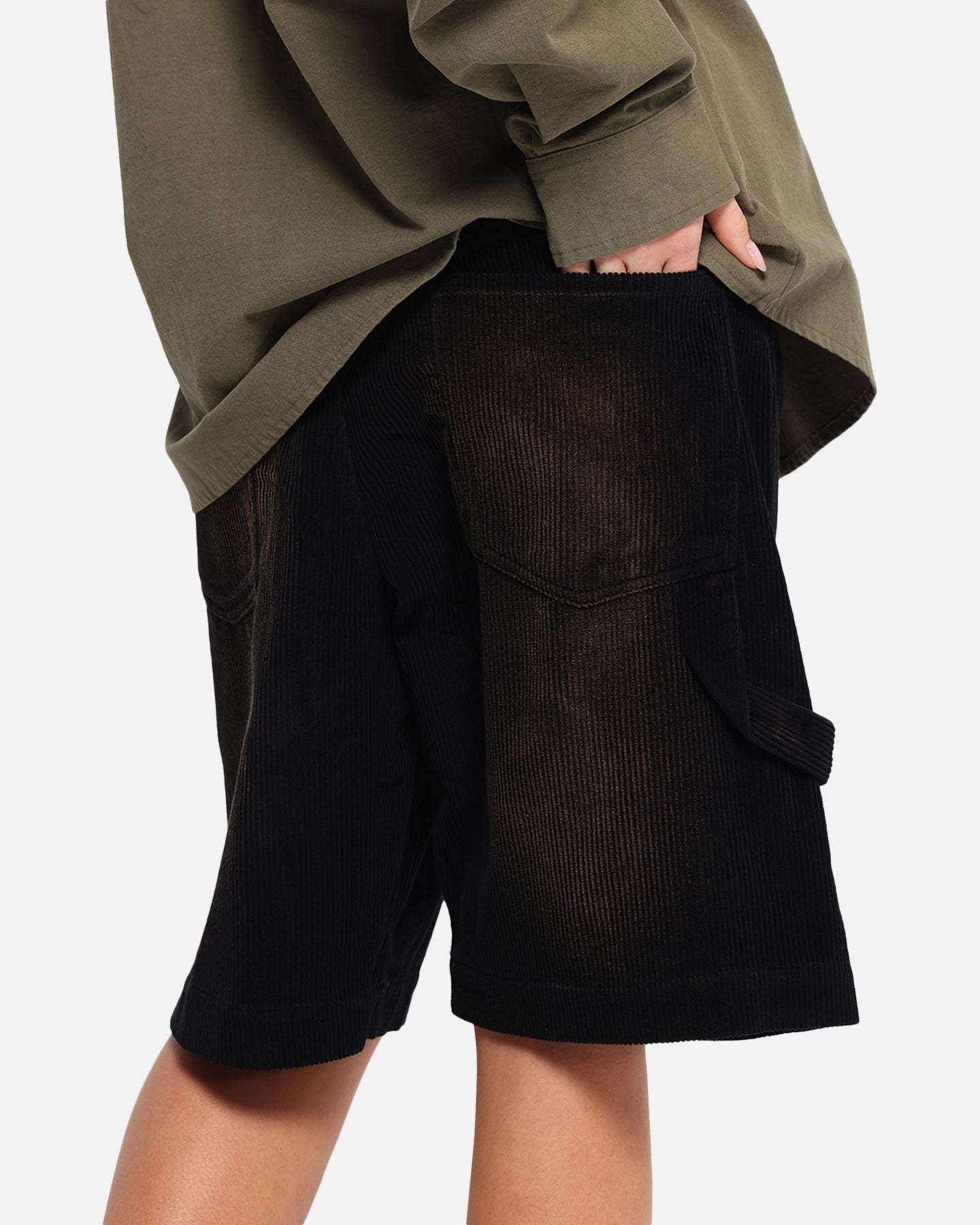 XXIII Corduroy Wash Jorts Black、mySite、zt4zffjzw