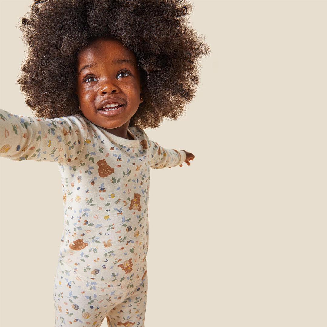  MORI Bear Print Pyjamas - Honey Bear Print、mySite、merchandisen