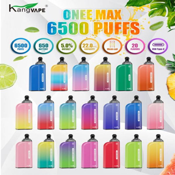 Kangvape Onee Max 6500 Puffs Disposable Vape 18.5mL 10 Pack、mySite、zt4zffjzw
