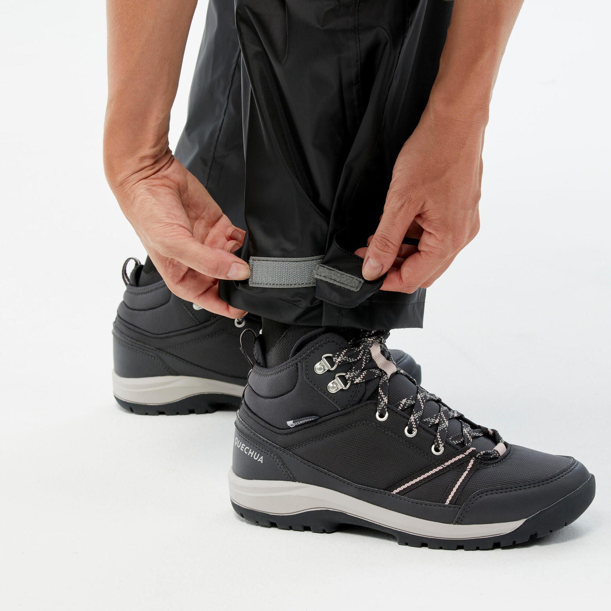 Quechua Women's Raincut Waterproof Over-Pants