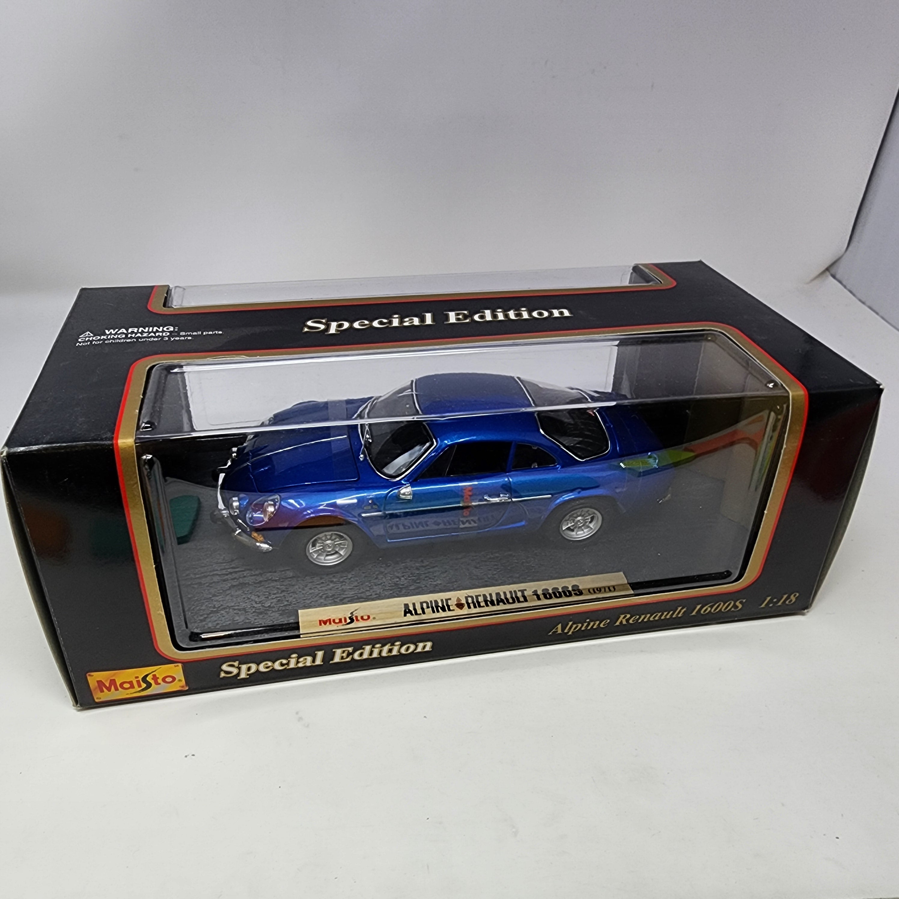 Alpine Renault 1600S * Blue * Maisto Special Edition 1/18 Scale、mySite、hgirdovlk