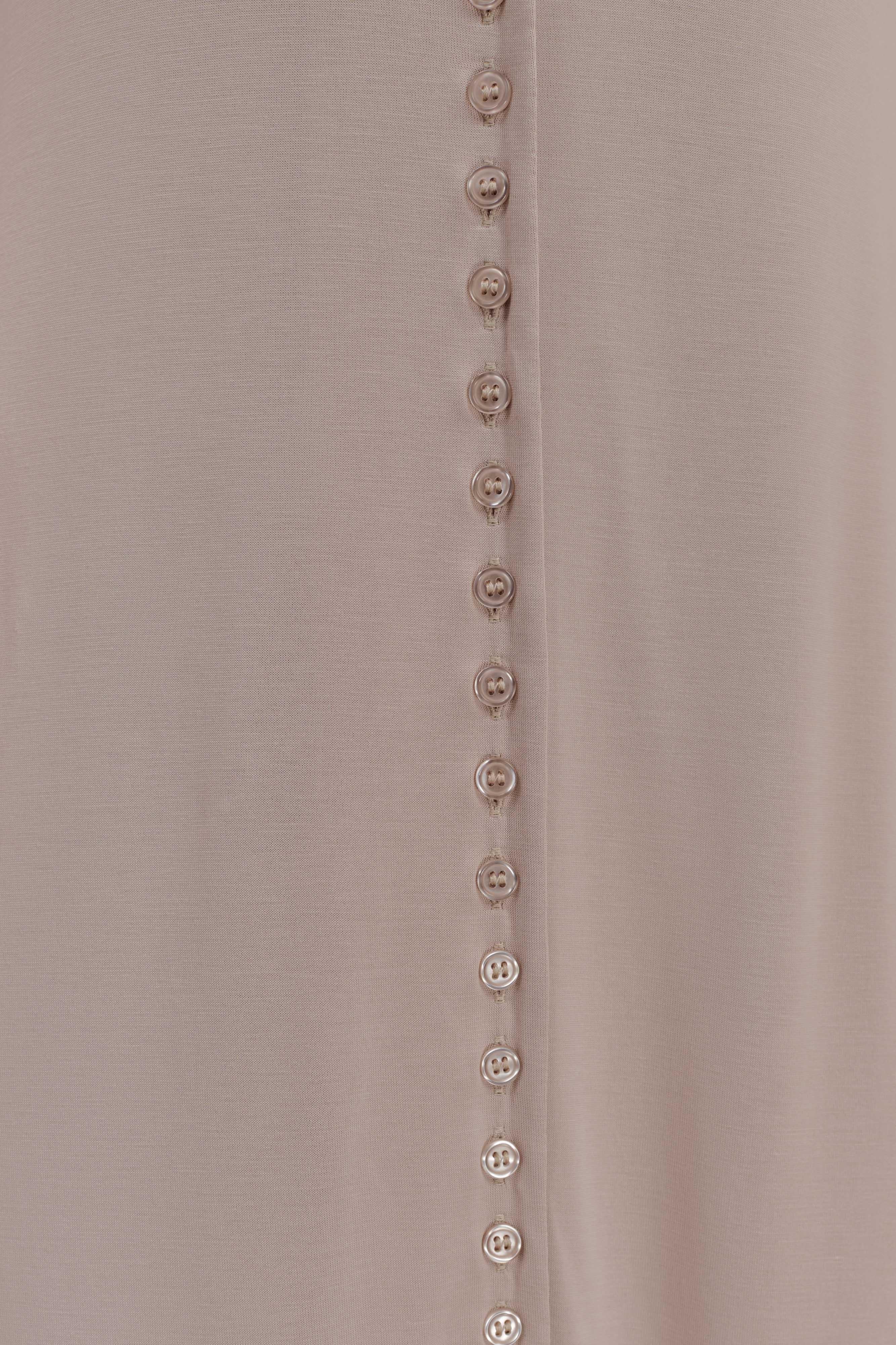 Anders Peached Jersey Midi Dress - Taupe、mySite、solidvoid