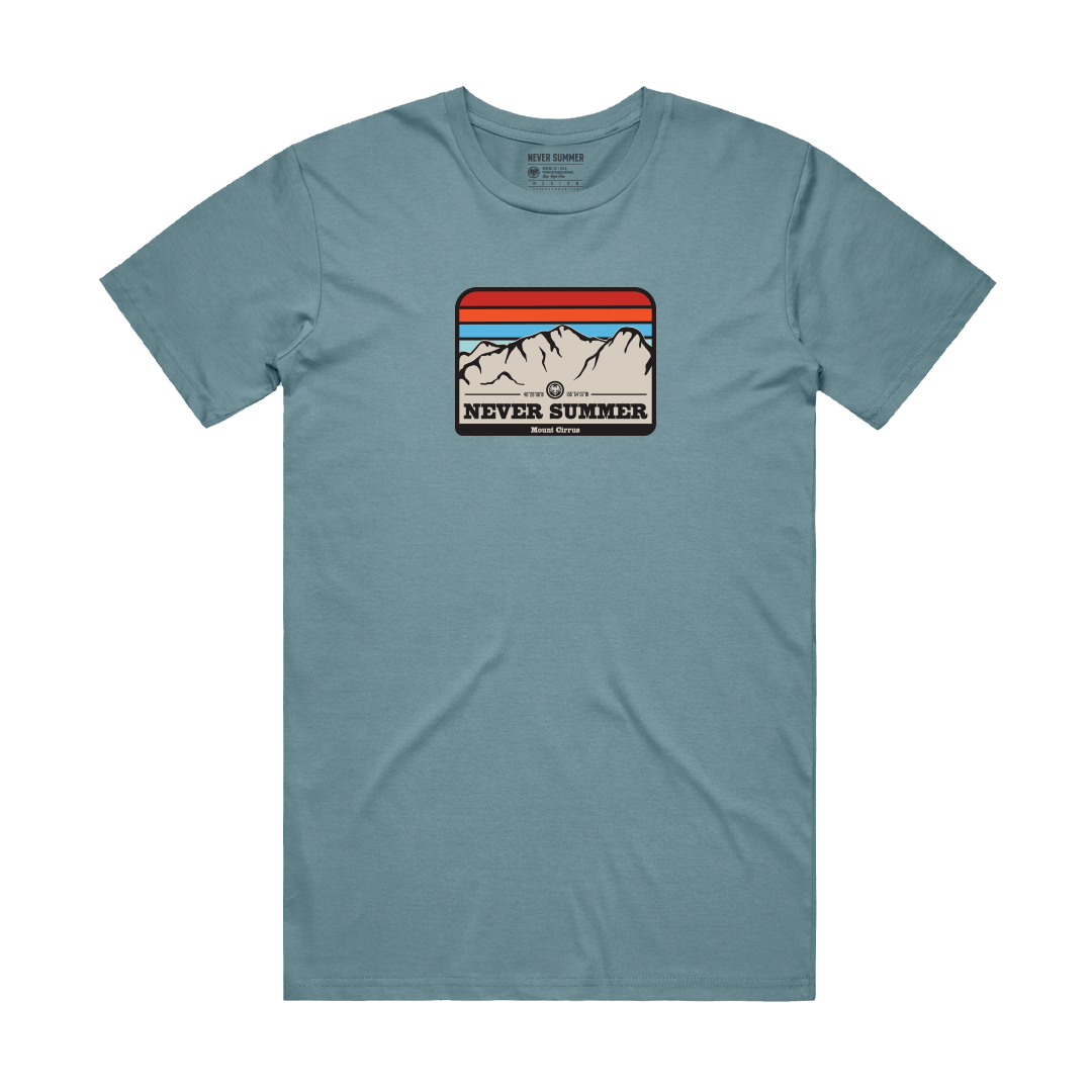 Never Summer Mountain Range Peak Tee、mySite、i-lightchina