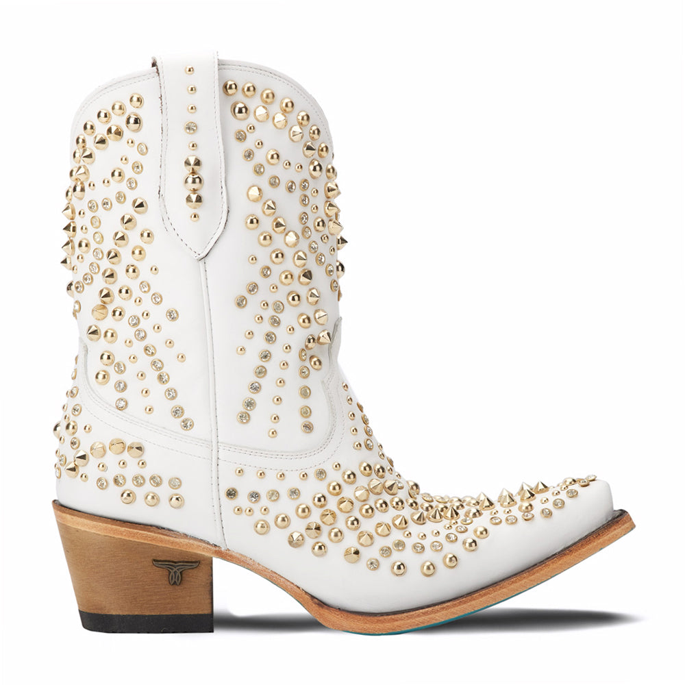 Dolly Studded Snip Toe Cowboy Booties、mySite、gtrtttuynbv