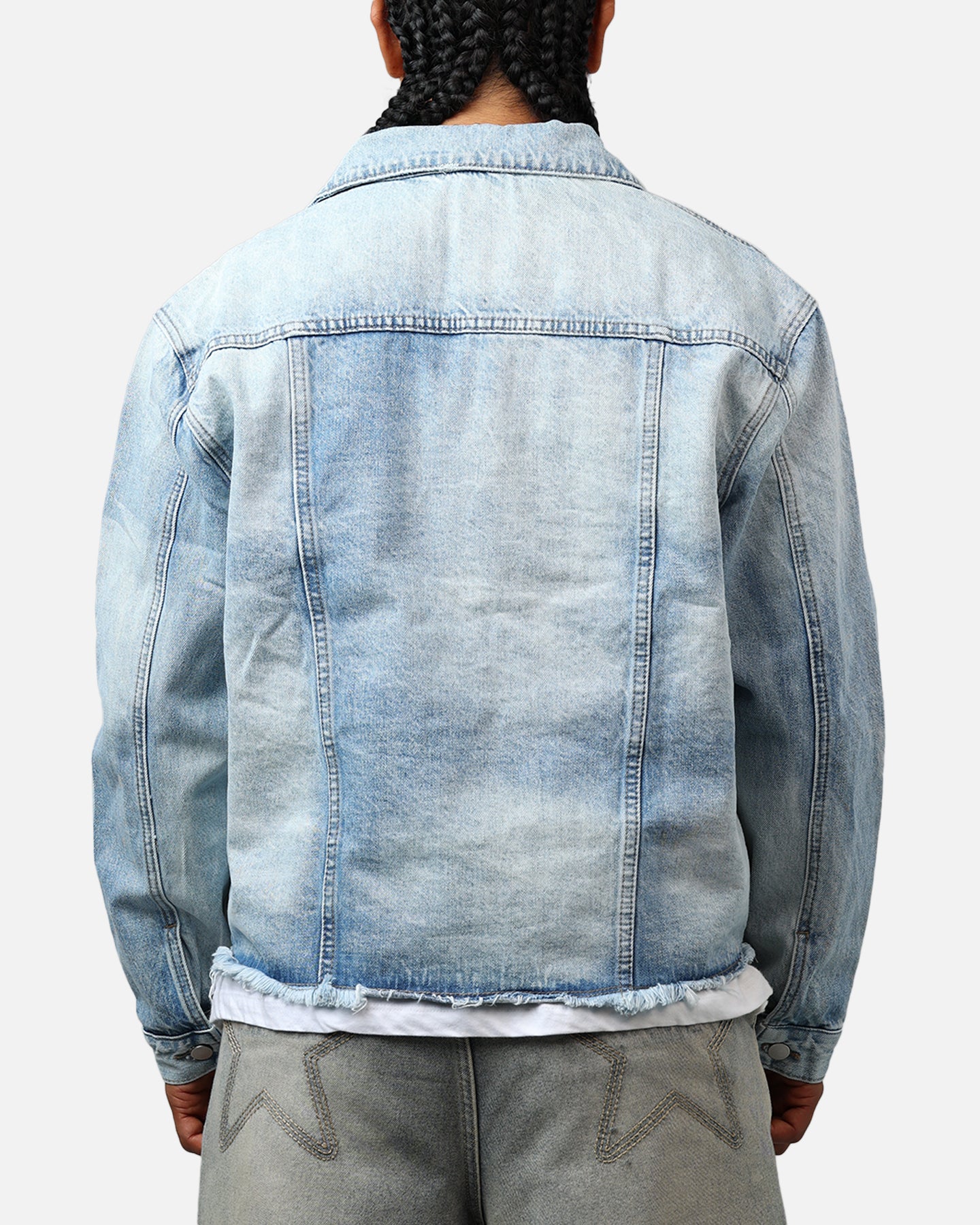 MNML Sun Washed Denim Jacket Light Blue、mySite、zt4zffjzw