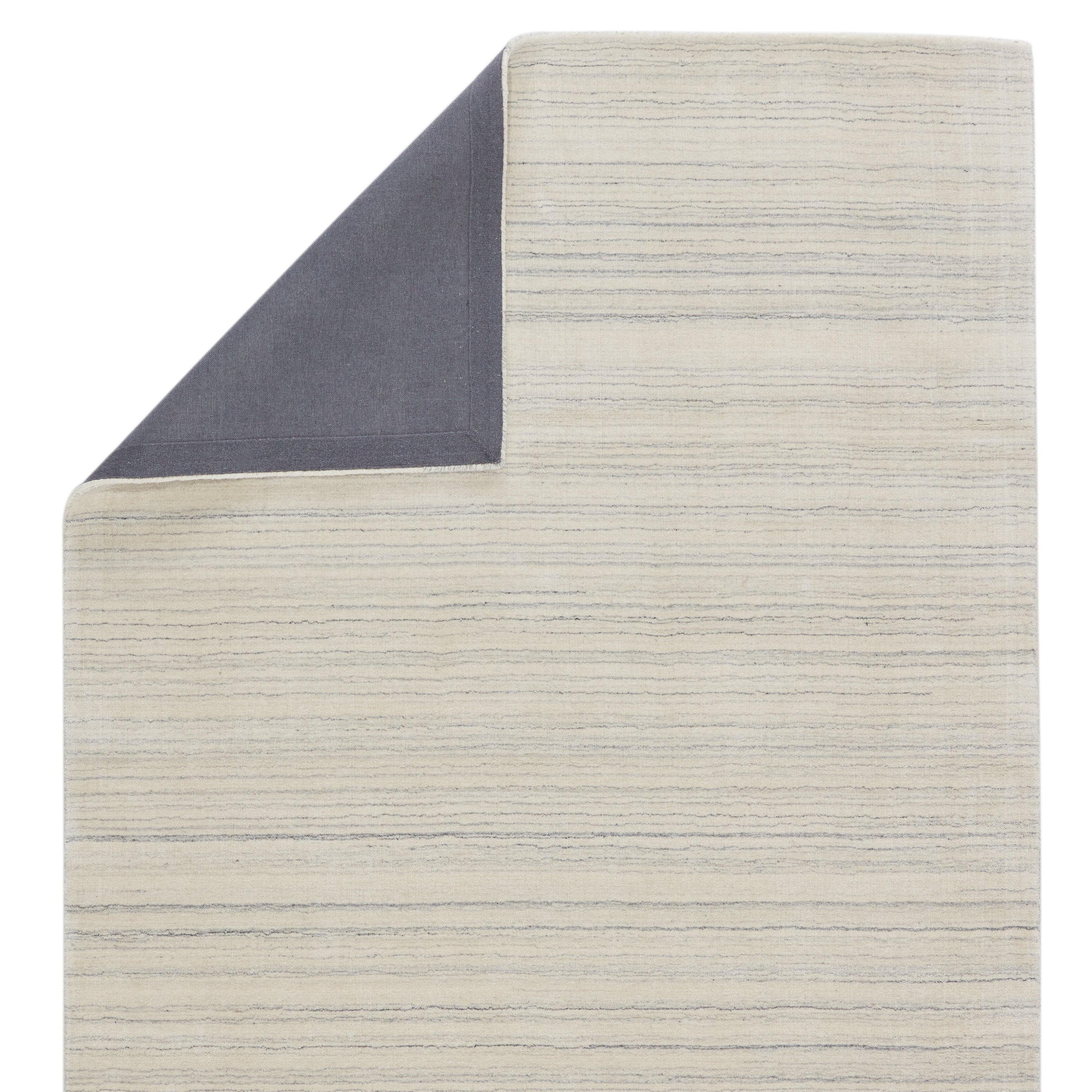 Oplyse Handmade Striped White Gray Area Rug、mySite、gigharbornorthrealestate