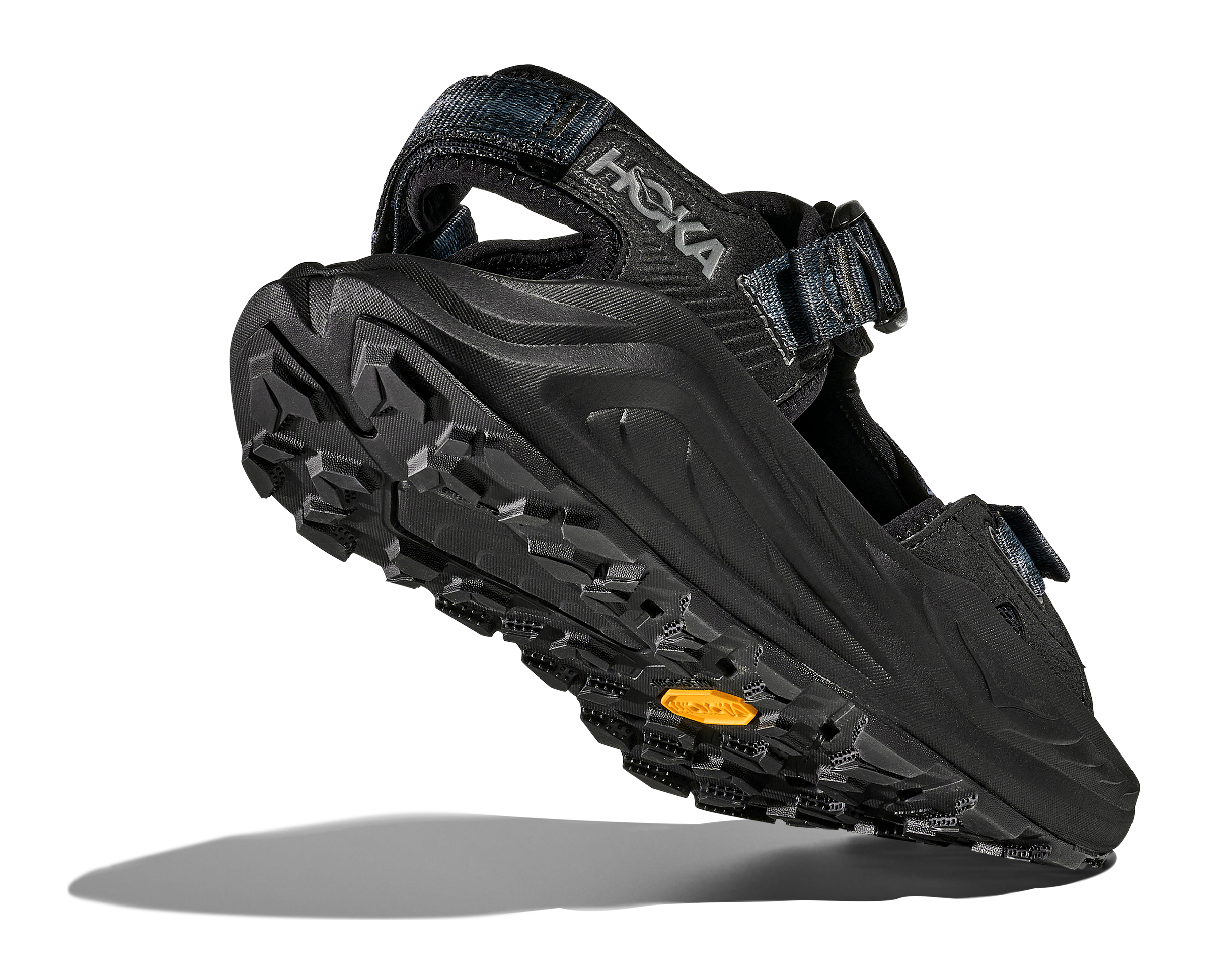  HOKA Women's Infini Adventure Hiking Sandal - Black/Black、mySite、preschool7hills
