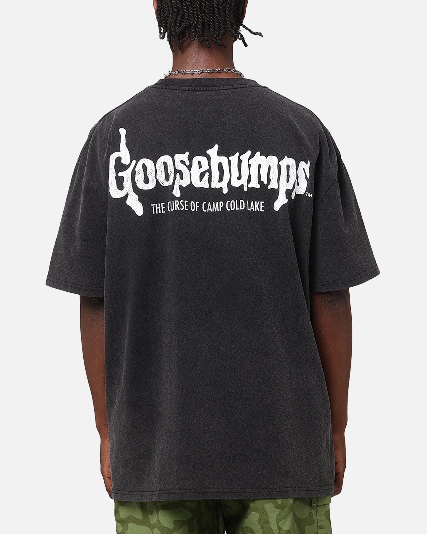 American Thrift X Goosebumps Cold Lake Heavy T-Shirt Vintage Black、mySite、zt4zffjzw
