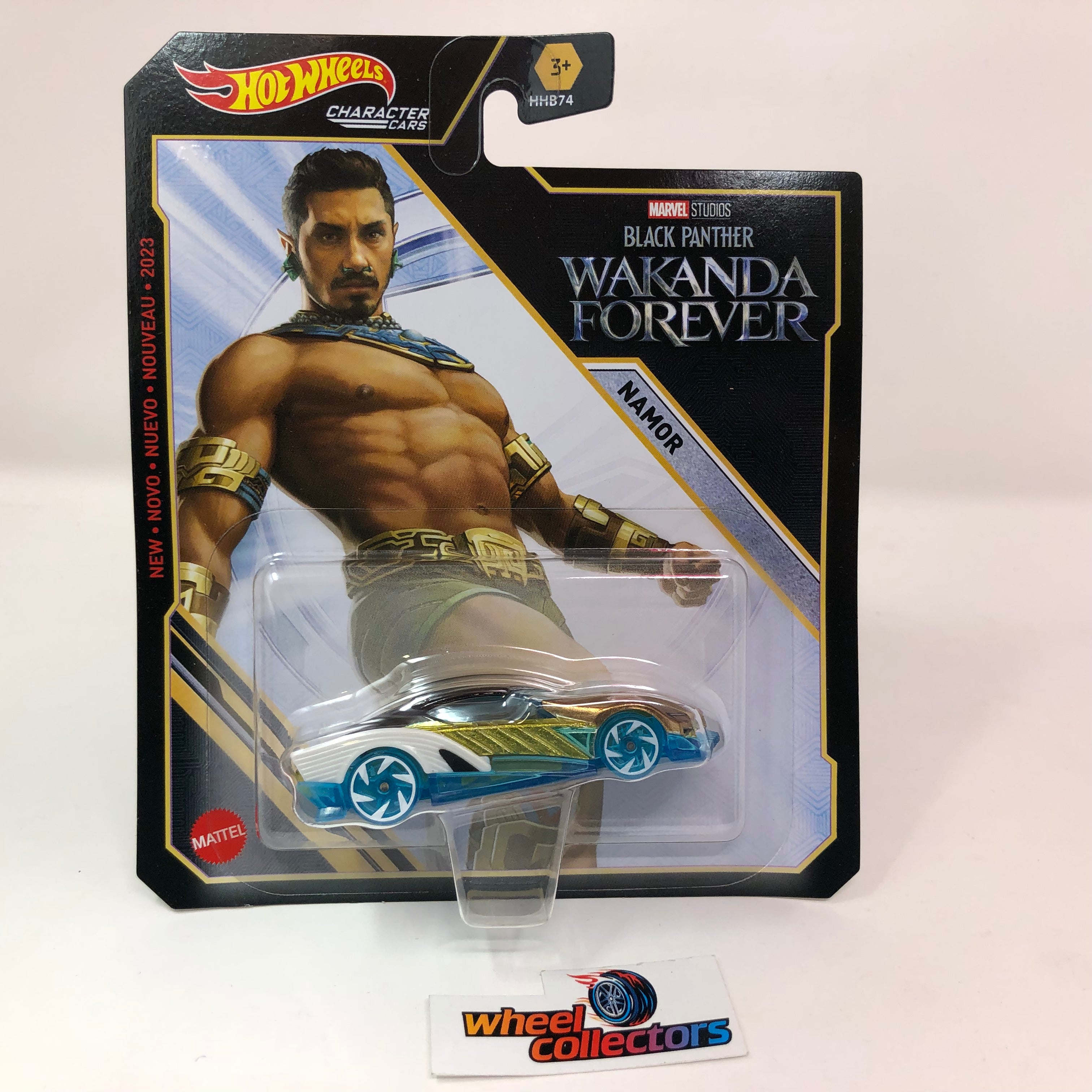 Namor * Hot Wheels Marvel Character Cars Wankanda Forever Black Panther、mySite、hgirdovlk