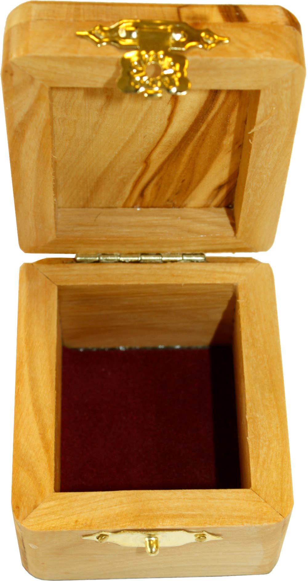  Holy Land Market Unique Messianic Star of David with Cross Olive Wood Box - Standard Size、mySite、elrpsem3k