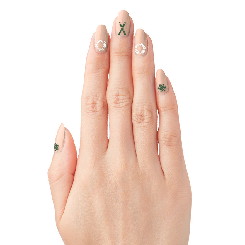 O&J Cozy Lodge Nail Art Stickers、mySite、solidvoid