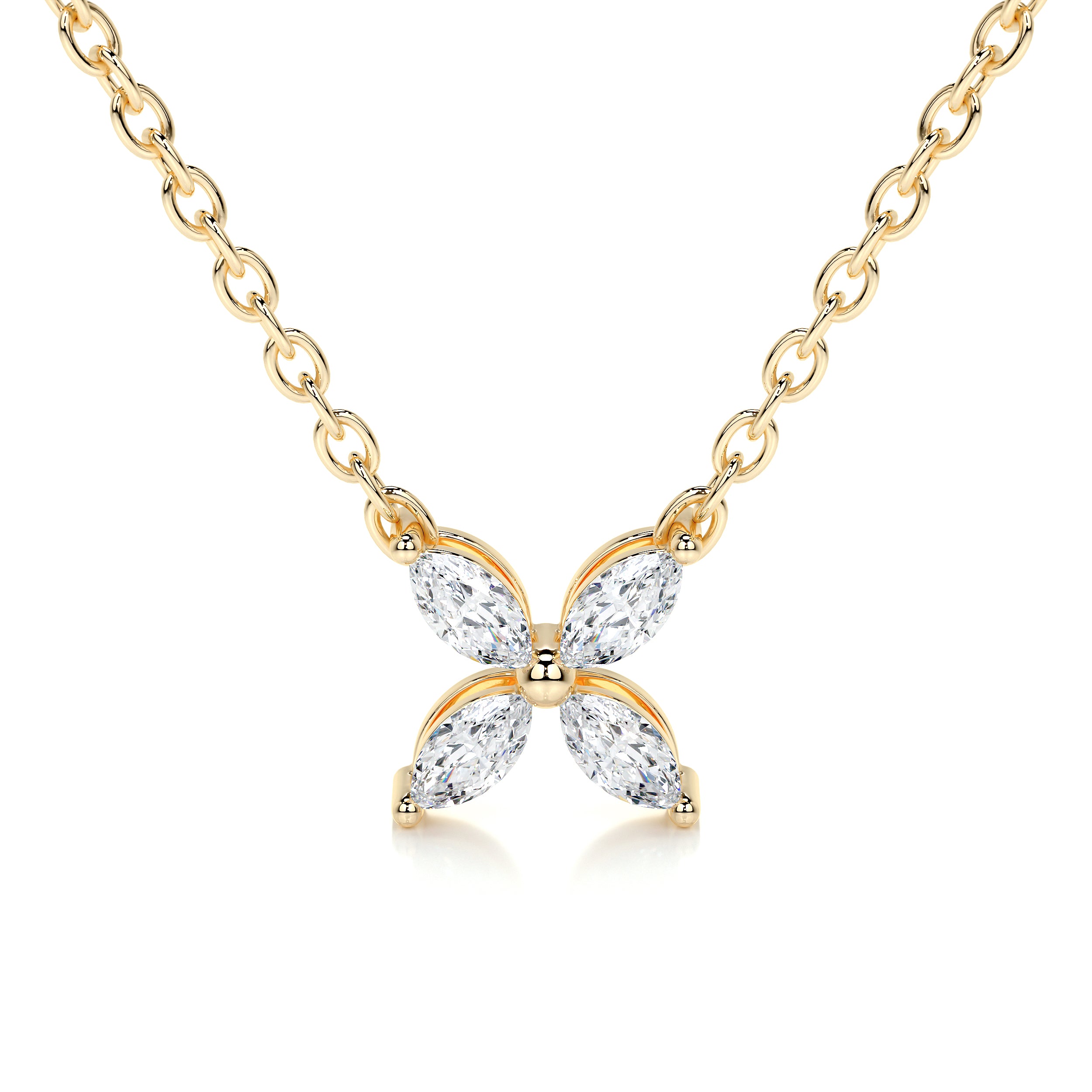 Michelle Diamond Pendant (0.20 Carat) -18K Yellow Gold、mySite、hinf8tx79