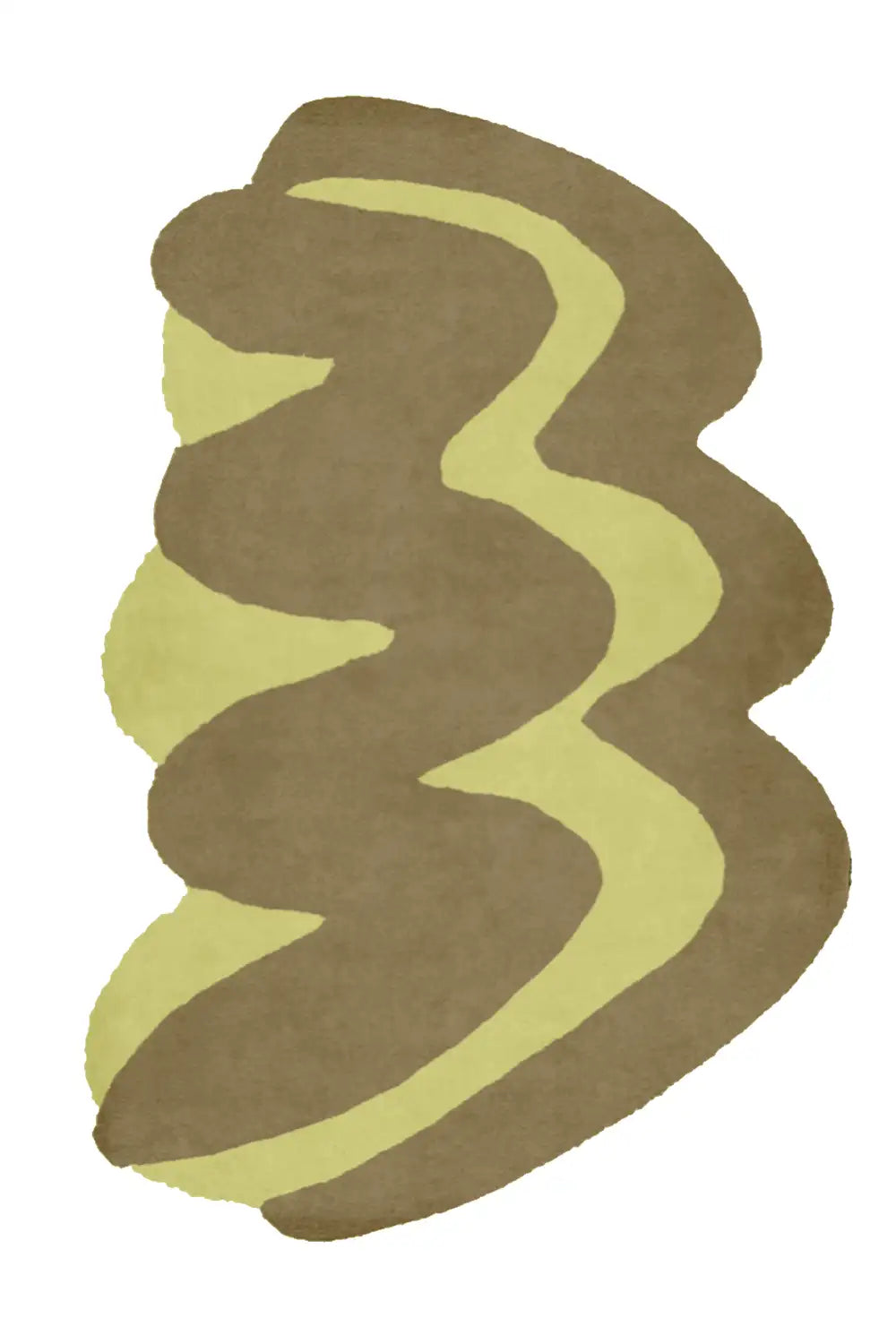 Customizable Wavy Zig Zag Tufted Rug、mySite、gigharbornorthrealestate
