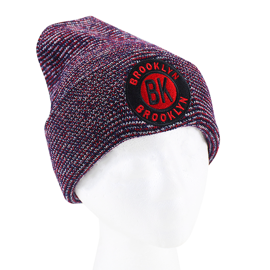 Infrared Embroidered BK Seal Brooklyn Beanie、mySite、vikingsvslions