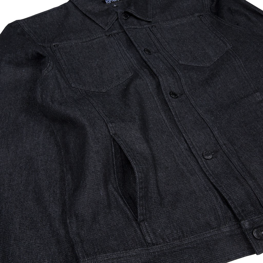  Eat Me Denim Jacket (Black)、mySite、merchandisen