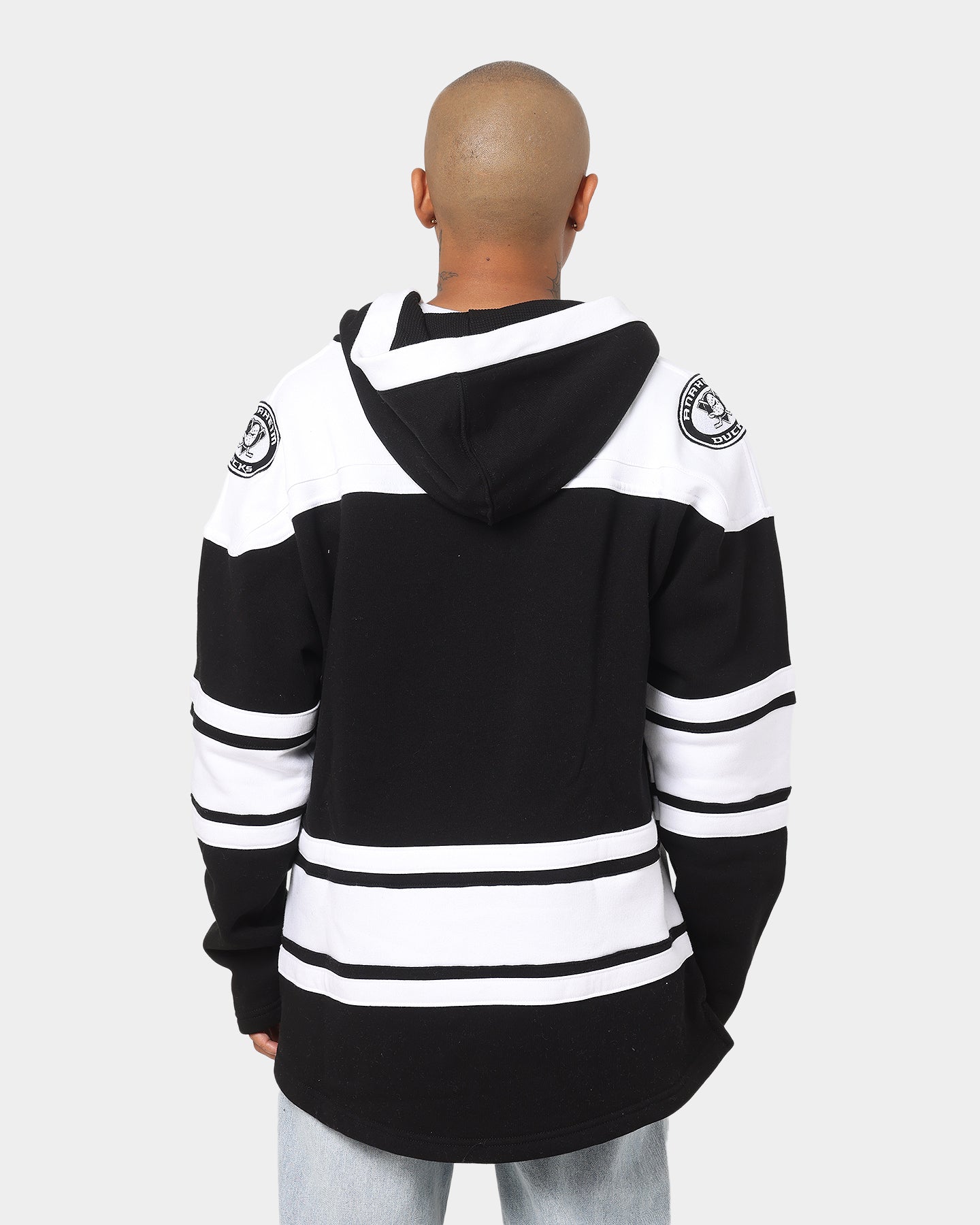 47 Brand Anaheim Ducks NHL Superior '47 Lacer Hoodie Jet Black、mySite、zt4zffjzw