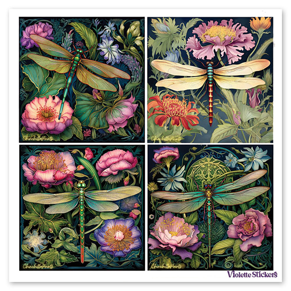  Morris Dragonflies Stickers、mySite、ghnorth