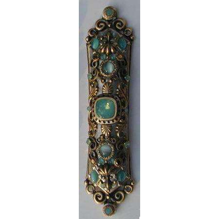 Michal Golan Crystal and Pacific Opal Mezuzah、mySite、topwebapps