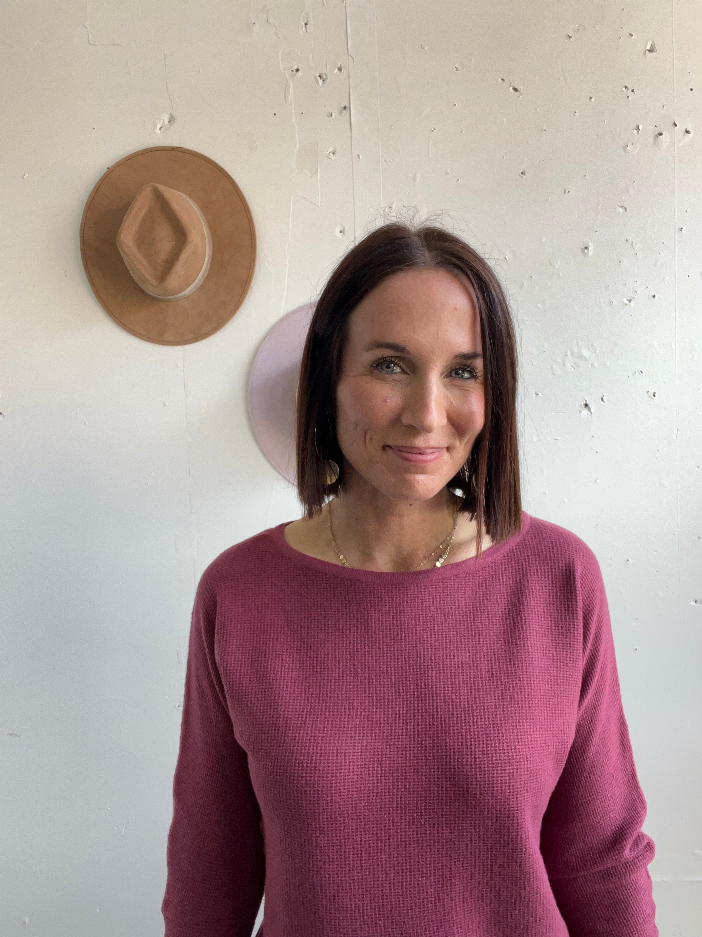 Brenda’s Boat Neck Long Sleeve Thermal、mySite、garagedoors4me