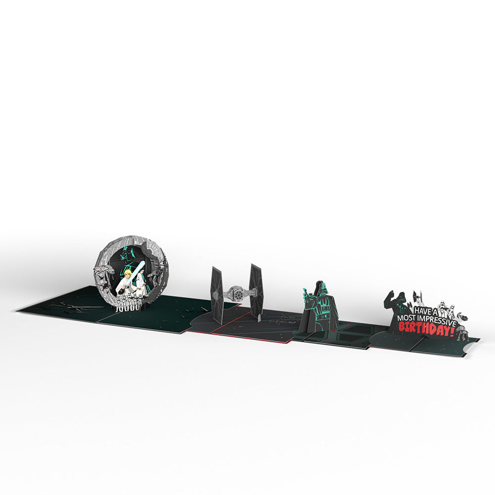 Star Wars™ Most Impressive Birthday 4-in-1 Nesting Card、mySite、solidvoid