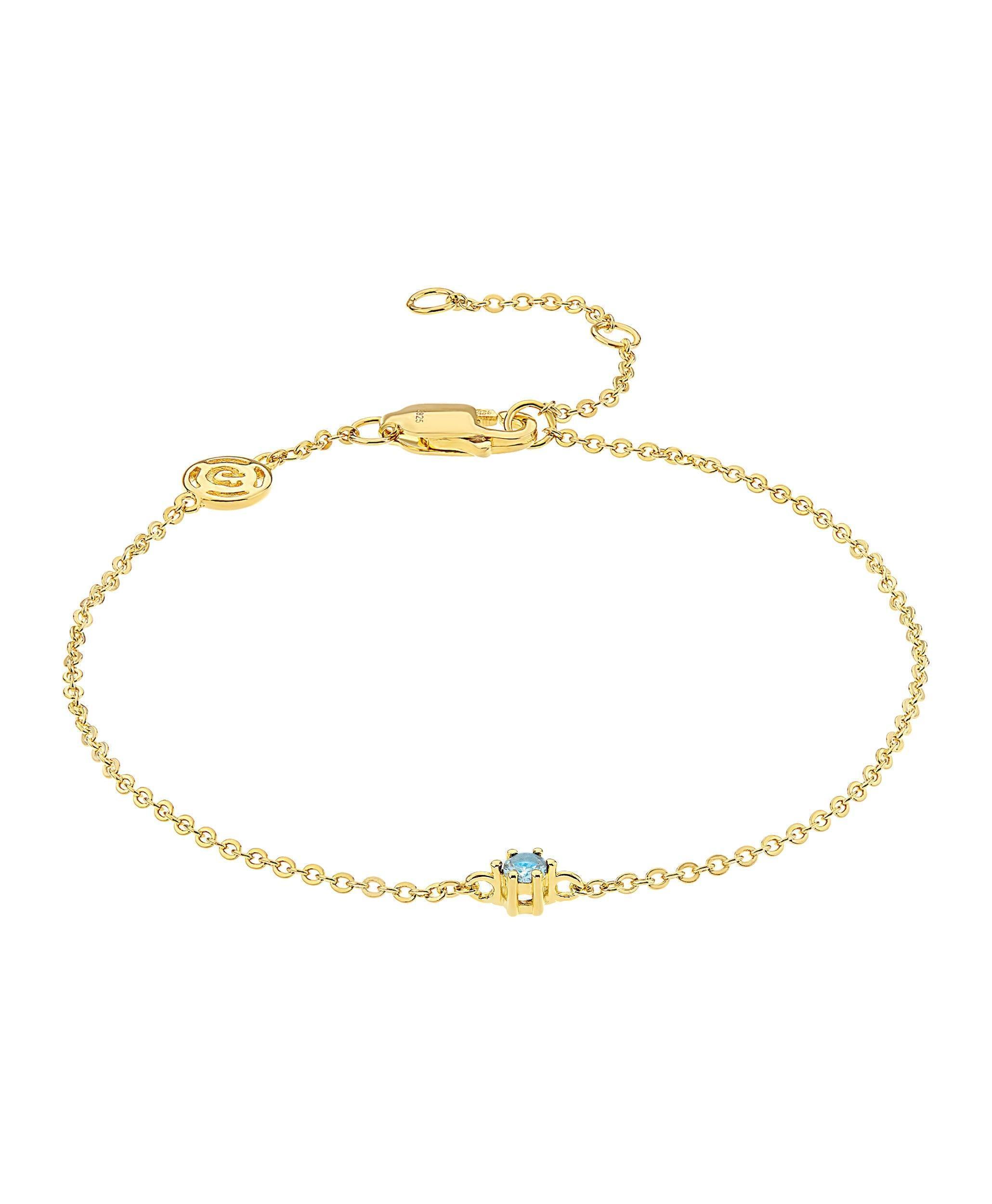 Rosa Bracelet Blue 18ct Gold Plated、mySite、botmansion