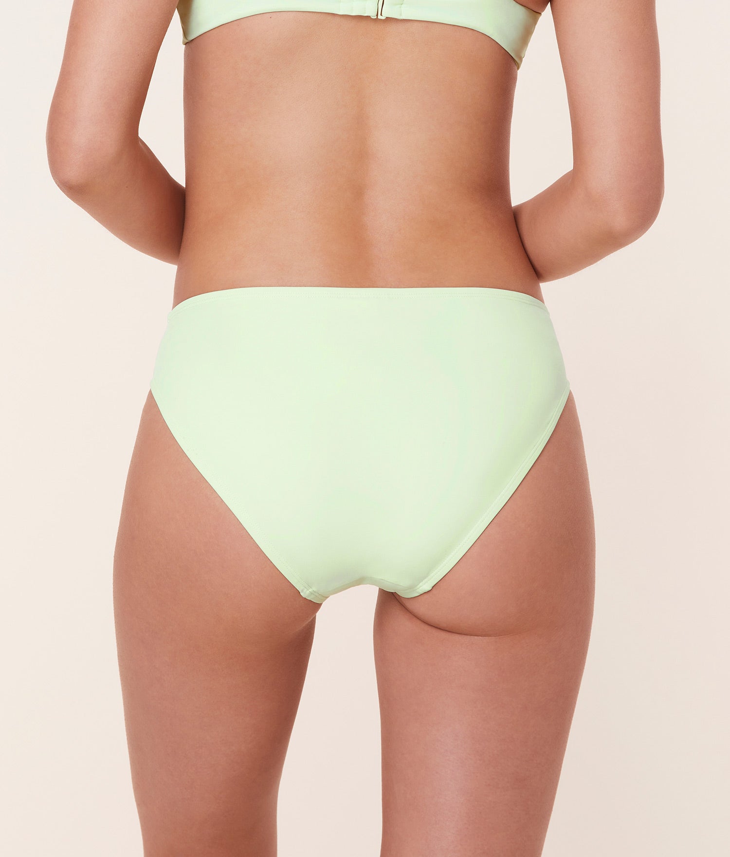  The Classic Bikini Bottom - Eco Nylon - Pistachio、mySite、ashleygrahame