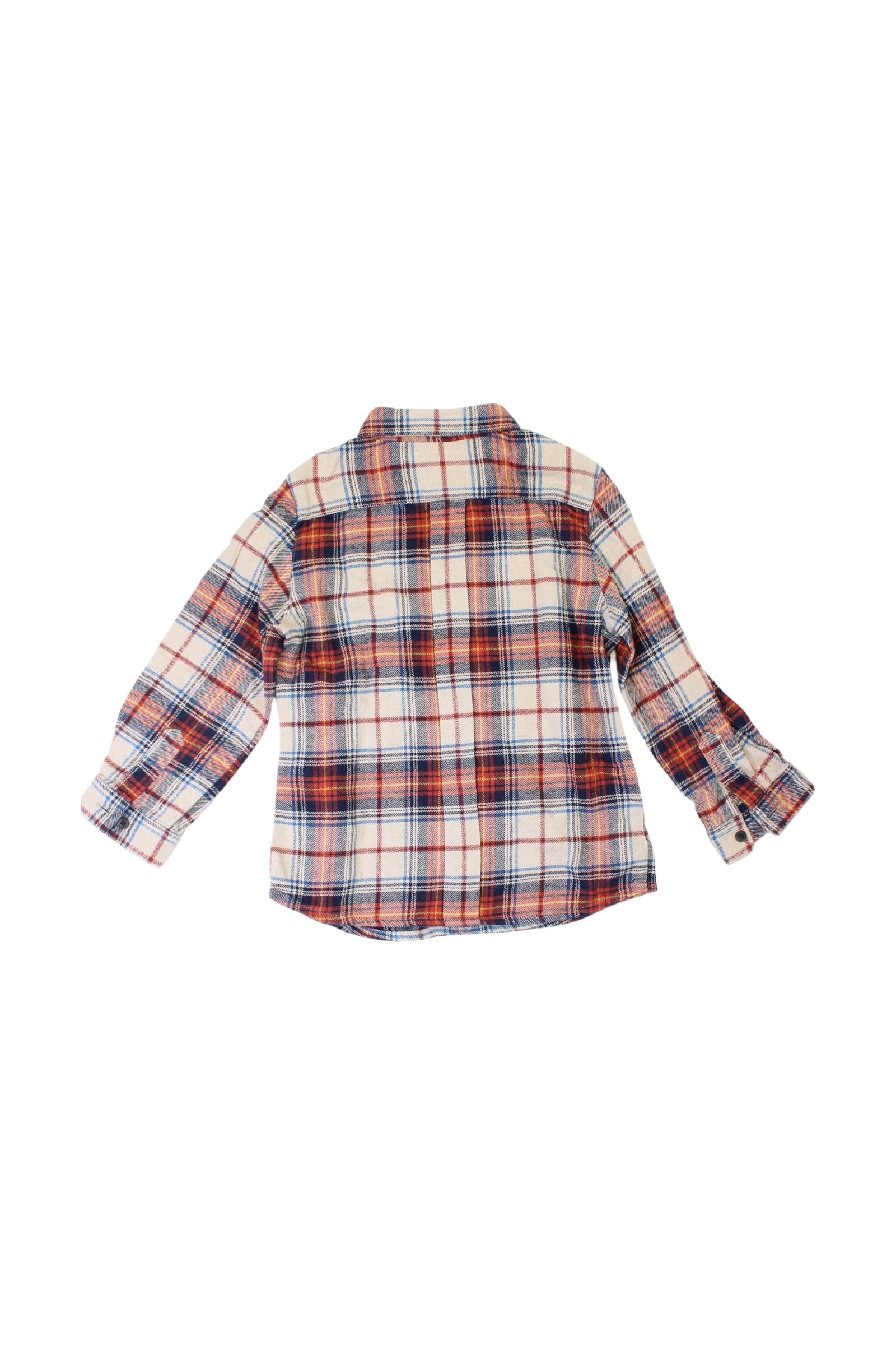 Bonpoint Plaid Long Sleeve Shirt, Size 3T、mySite、g9winljtr
