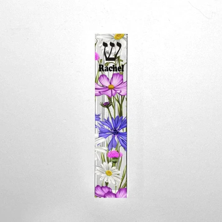 Personalized Acrylic Wildflower Mezuzah、mySite、topwebapps