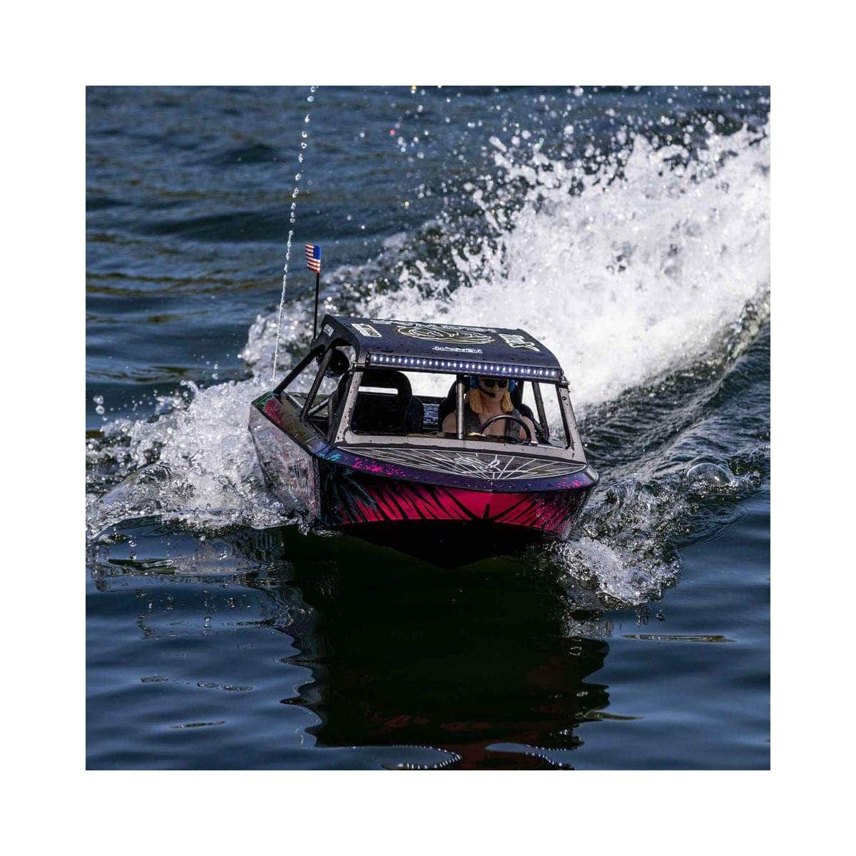 PRB08051T1, Pro Boat 1/6 24 Jetstream Brushless Jet Boat RTR (Shreddy) w/2.4GHz Radio、mySite、merchandisen