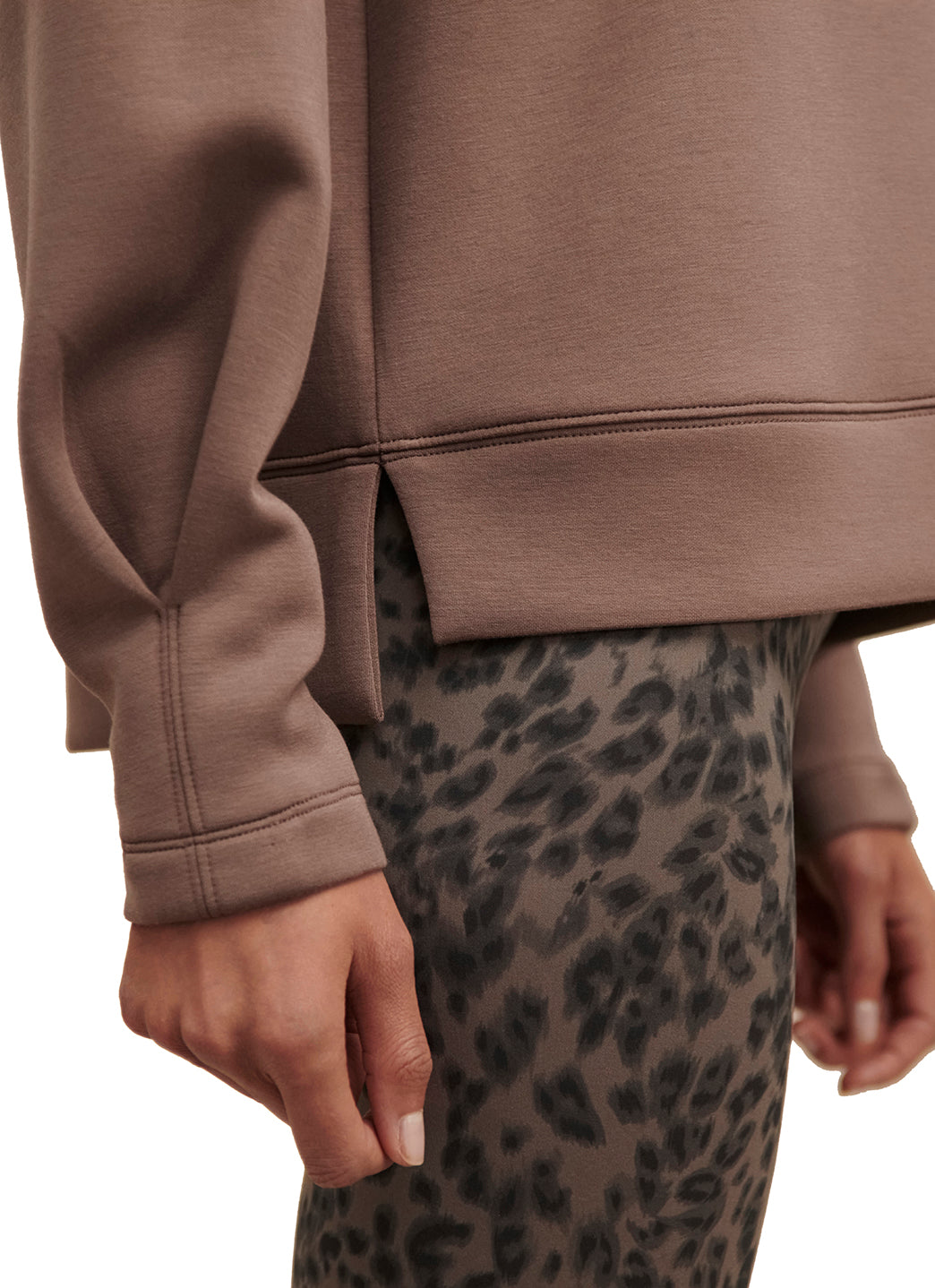 Varley Zosia Crew Neck Midlayer Sweatshirt、mySite、lovesweatpilates