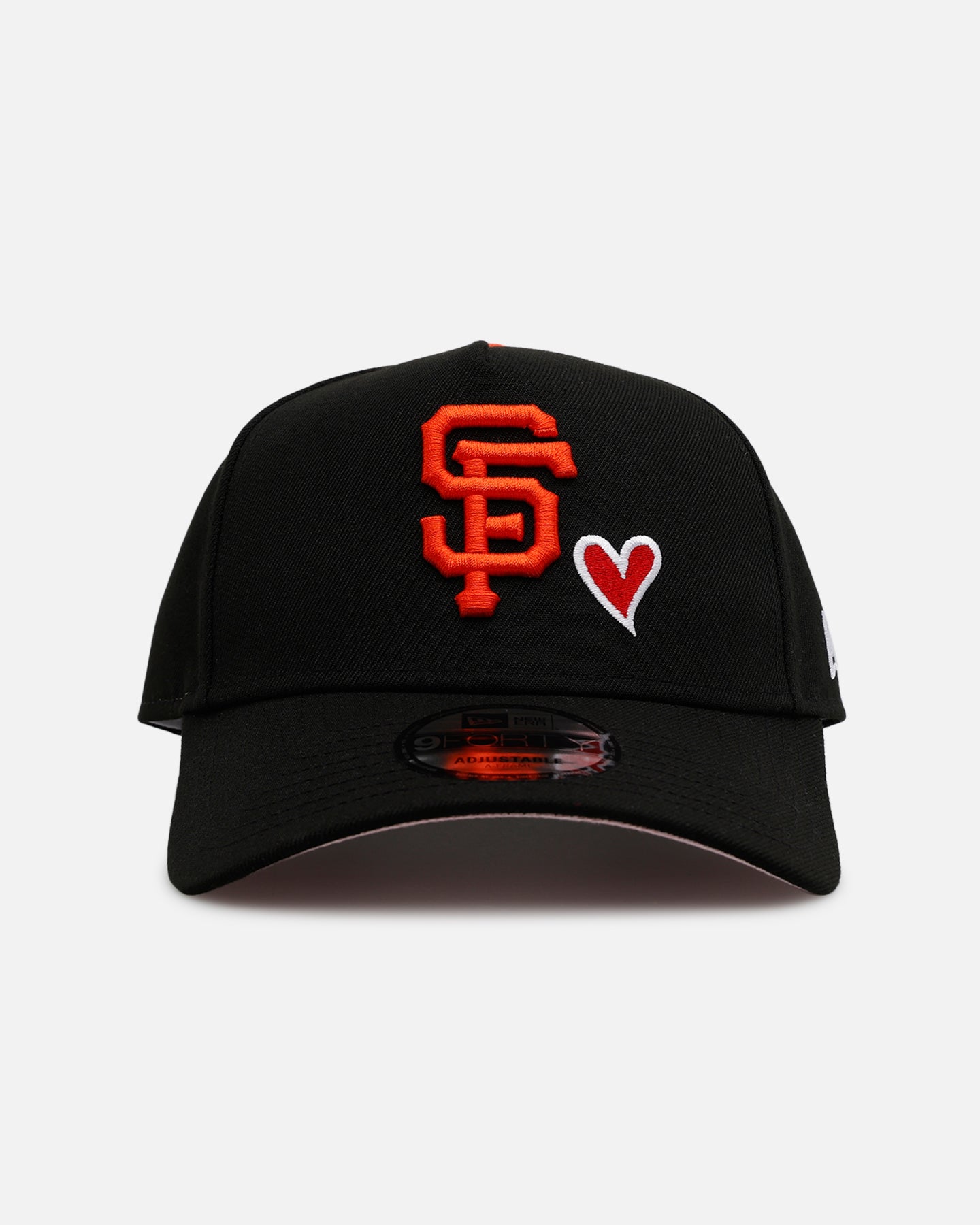New Era San Francisco Giants 'Team Color Hearts' 9FORTY A-Frame Snapback Official Team Color、mySite、zt4zffjzw