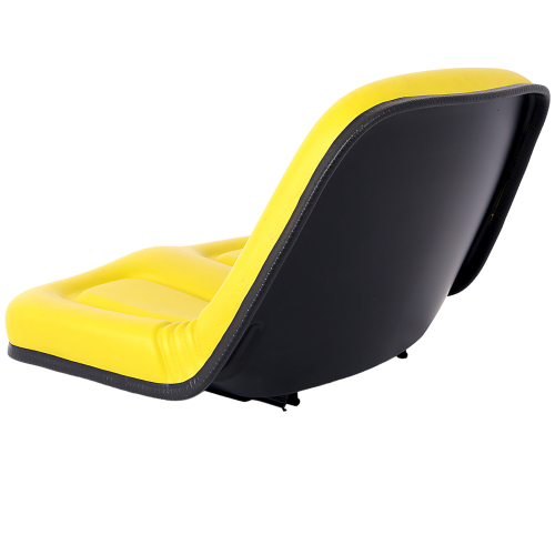 Deluxe Mower Tractor Seat Compatible with John Deere, Kubota, Allis-Chalmers, Bobcat, Case-IH, Ford New Holland, White, Oliver, Mpl, Moline, Massey Ferguson High Back ,with slide (Yellow)、、eastwooduniform