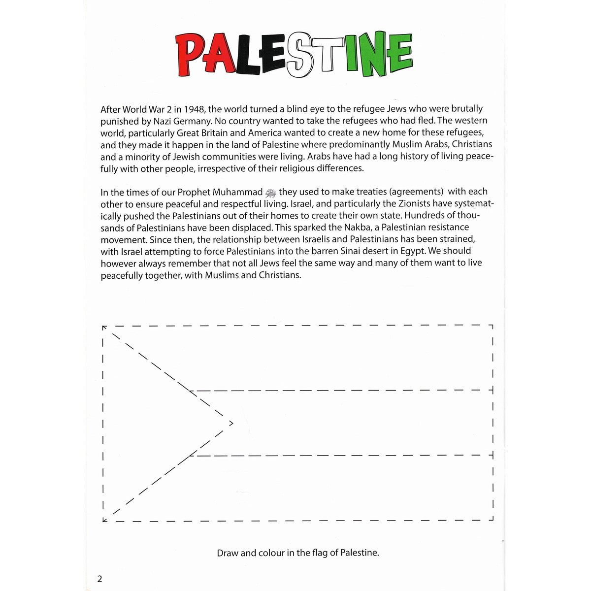Palestine Activity Book by Adilah Joossab、mySite、topwebapps