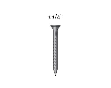 TEGO - 1-1/4 ELASTICEL NAILS - 1 LB BAG