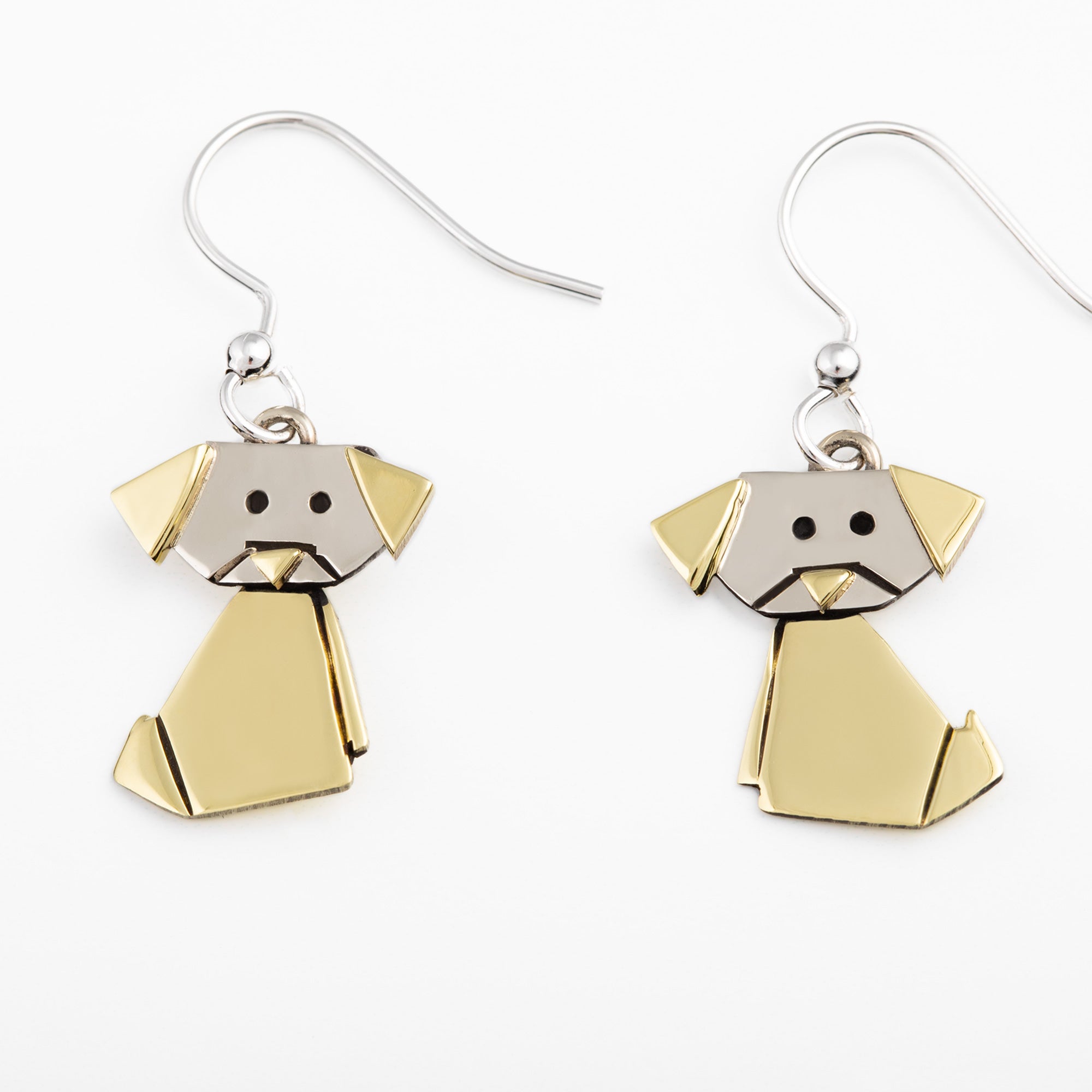 Origami Pet Earrings、mySite、camillekostekn