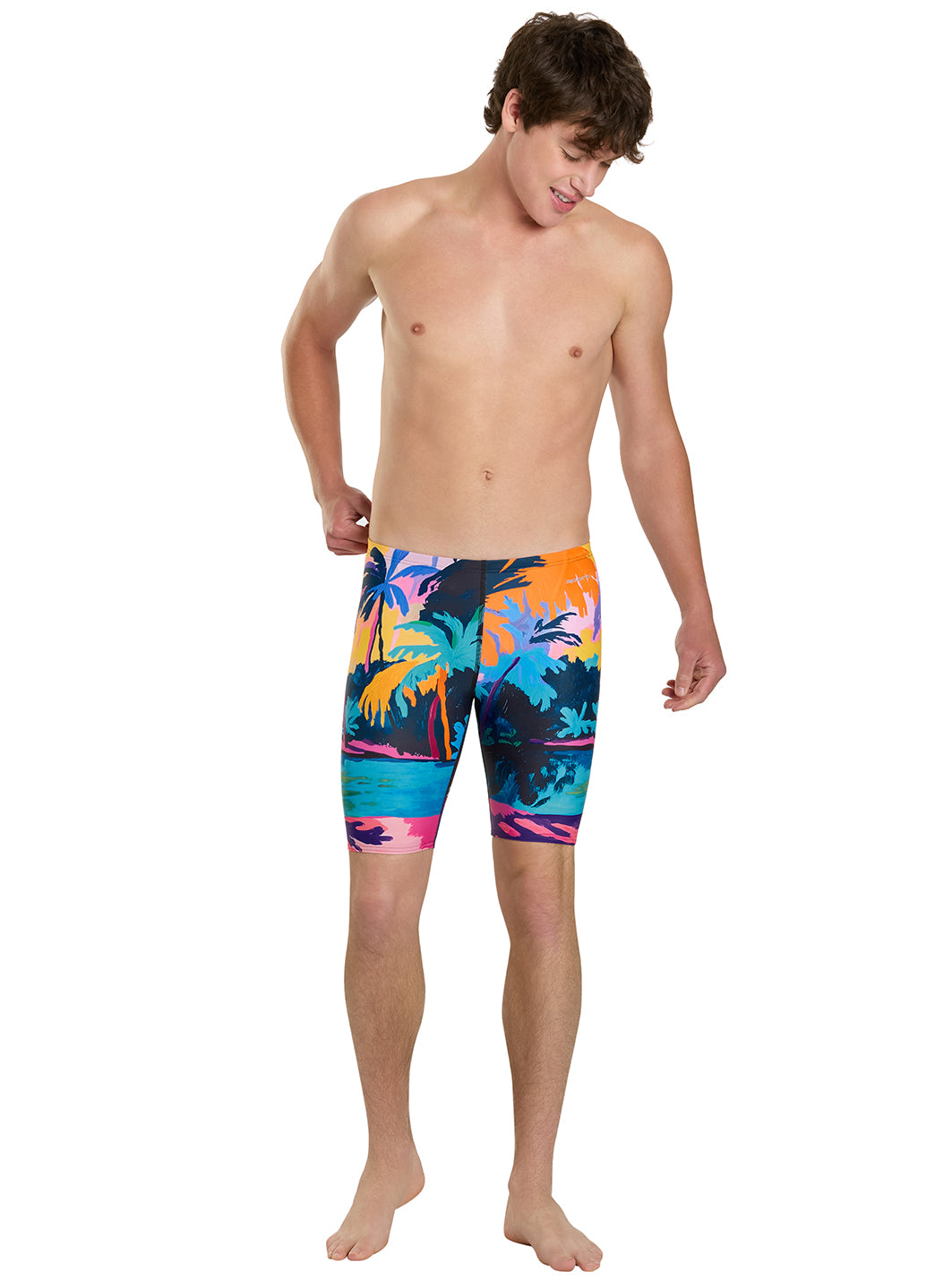 Sporti Tahitian Sunset Jammer Swimsuit (22-44)、mySite、noshort