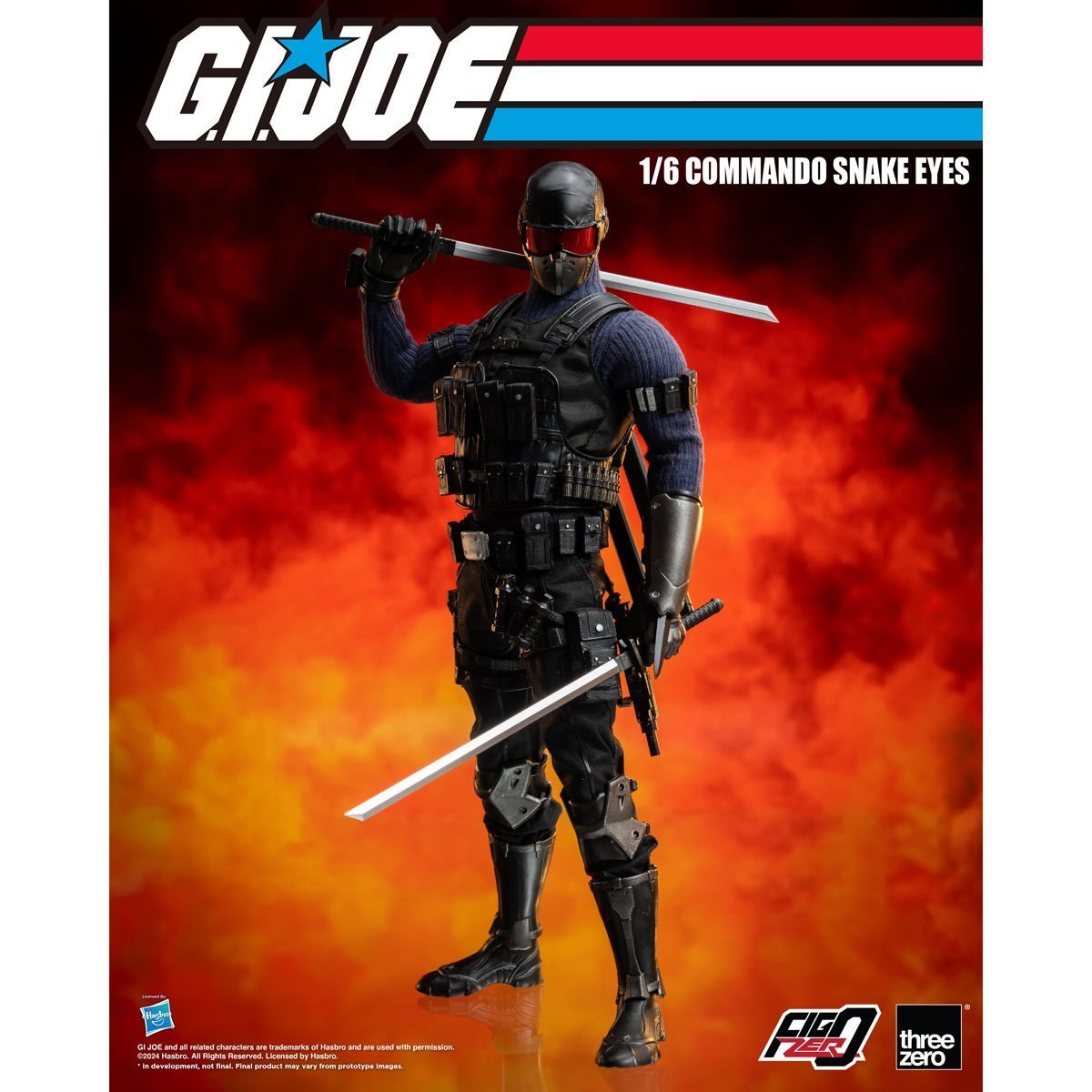 G.I. Joe FigZero Commando Snake Eyes (1/6 Scale)、mySite、hgirdovlk