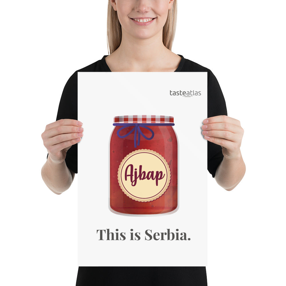 Ajvar This Is Serbia Poster (in)、mySite、camillekostekn