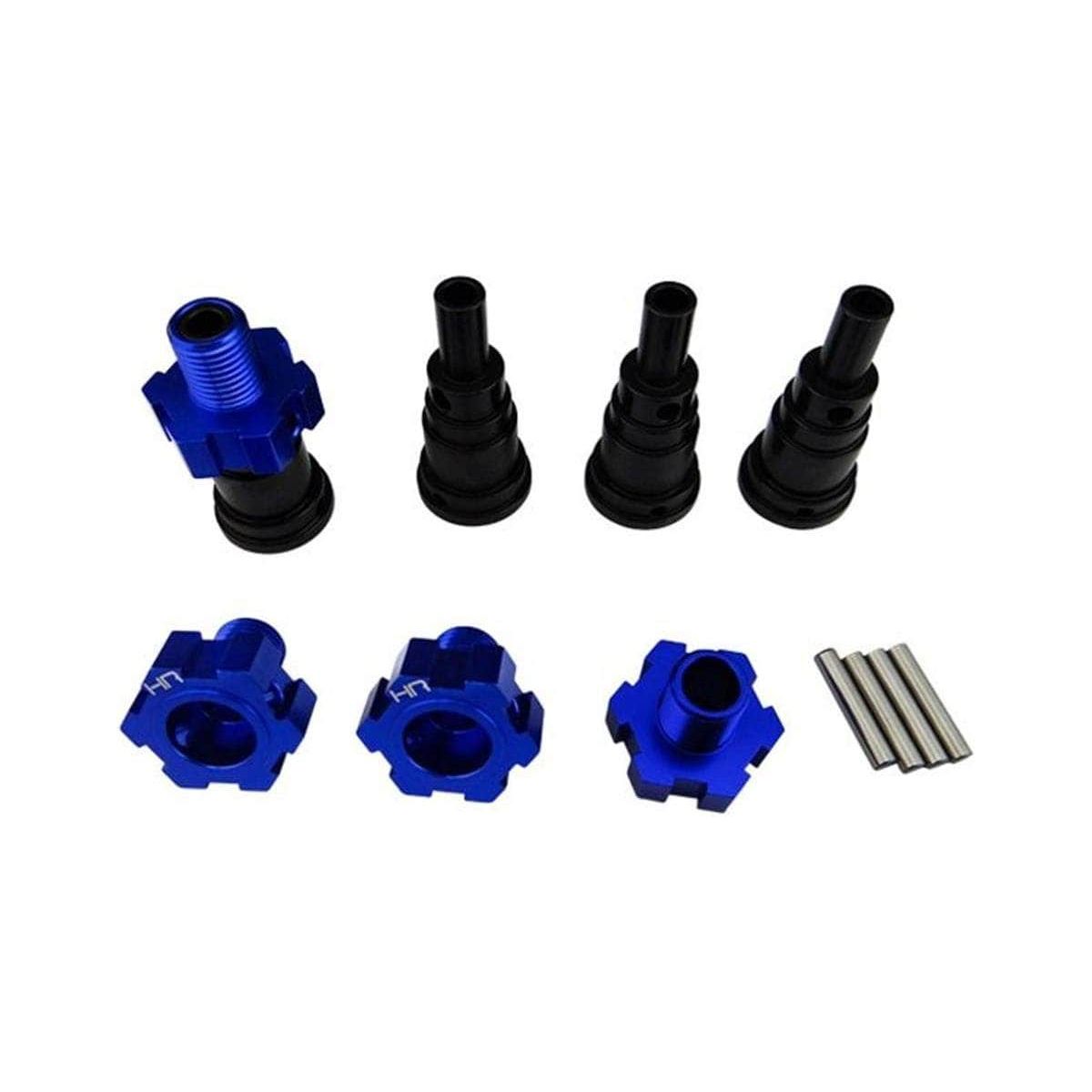  HRASXMX39X06, Hot Racing Steel Stub Axle w/Alum 24mm Wheel Hexes (4) - ONLY FOR Traxxas X-Maxx 6s、mySite、merchandisen