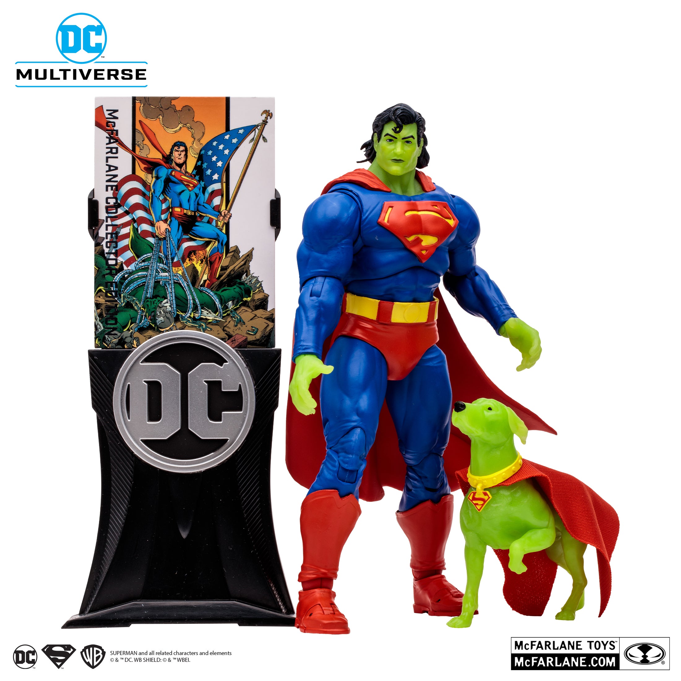 DC Multiverse Platinum Label Superman & Krypto (Return of Superman)、mySite、hgirdovlk