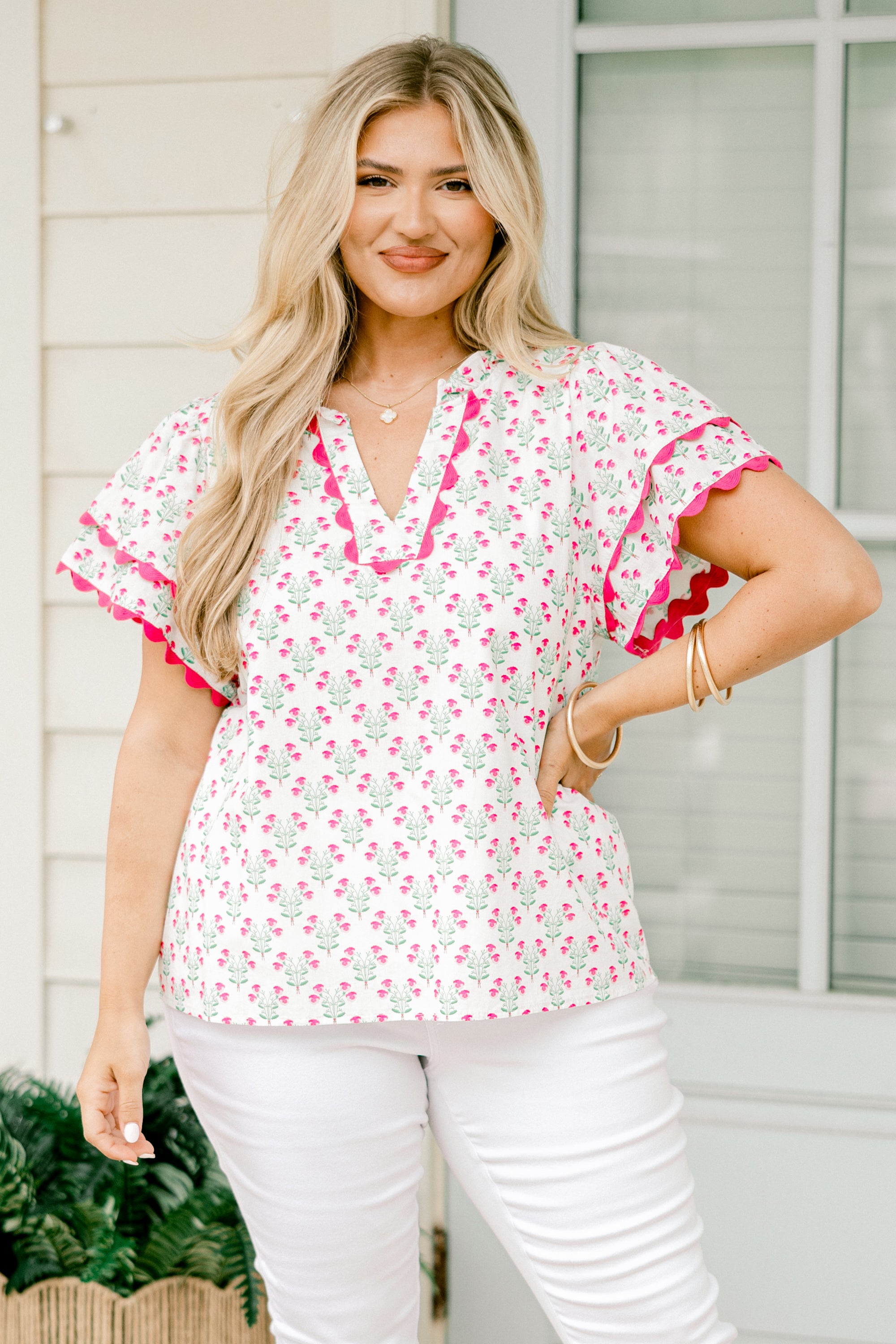  Setting The Scene Top, Ivory-Pink、mySite、justintrudeaud