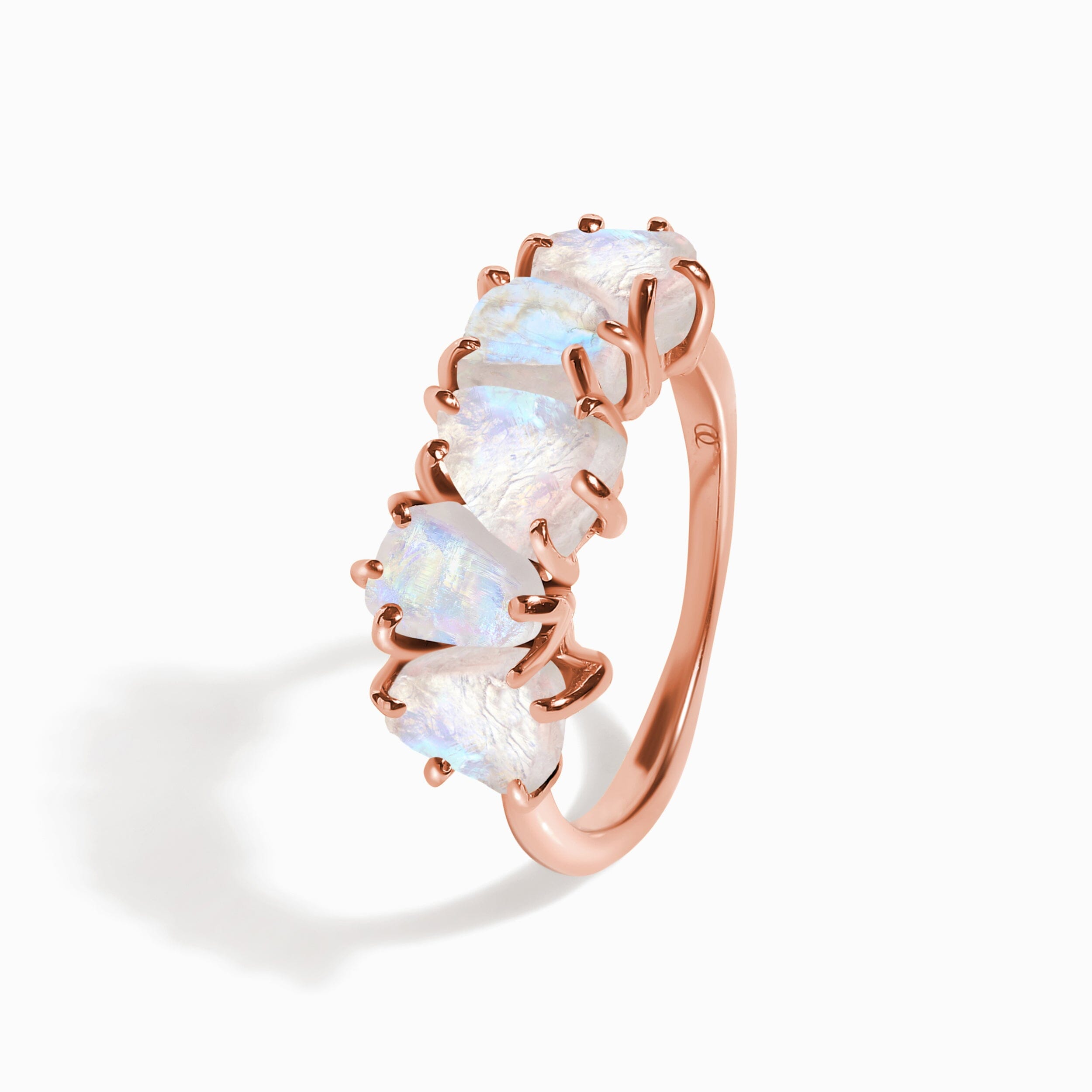 Raw Crystal Ring - Luminous Moonstone、mySite、hinf8tx79