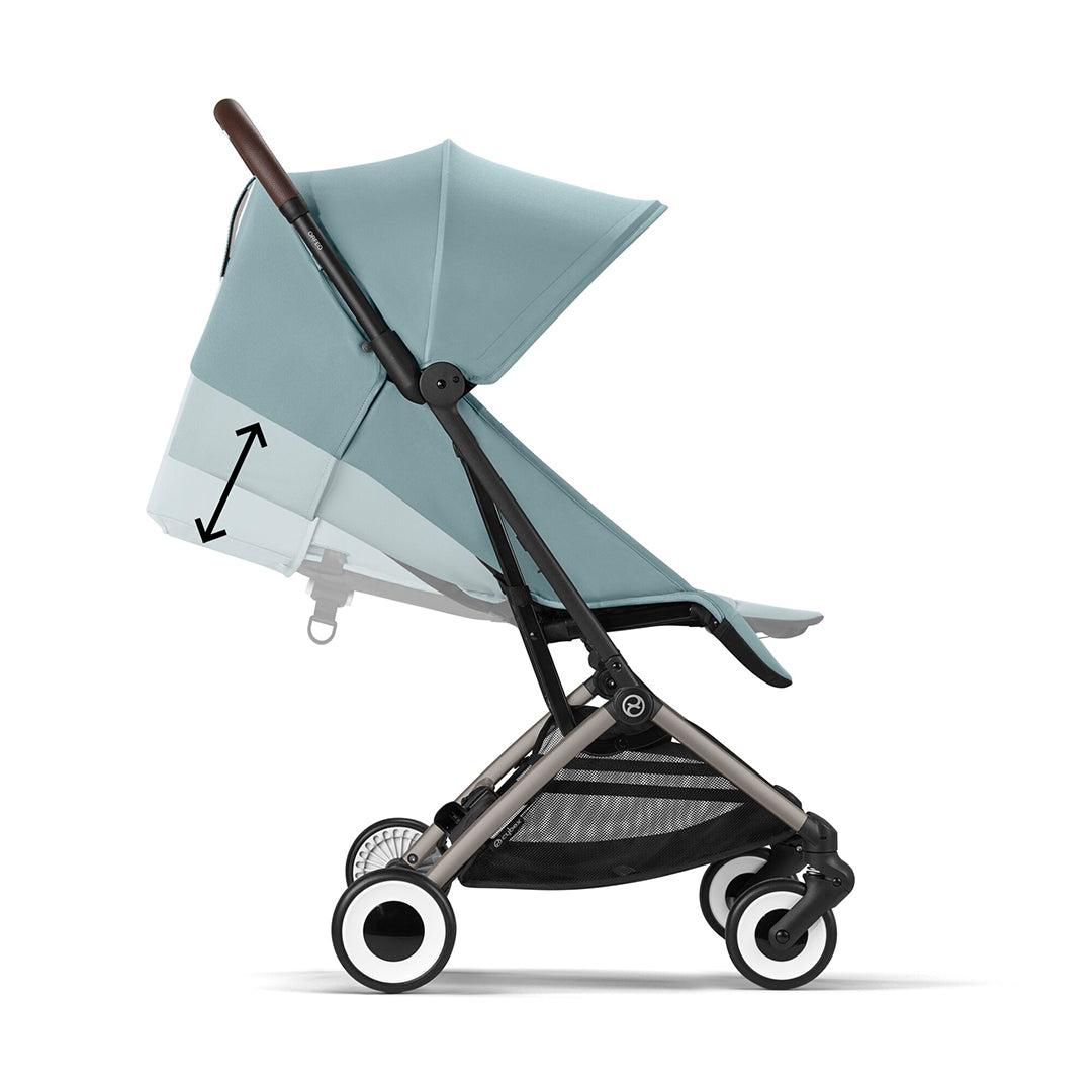  CYBEX Orfeo Pushchair - Stormy Blue - Taupe、mySite、merchandisen